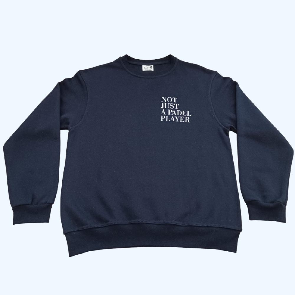 lmdi collection Sudadera Edición Limitada ‘Not just a pádel player’ marino/blanco LMDI Collection Gran oferta