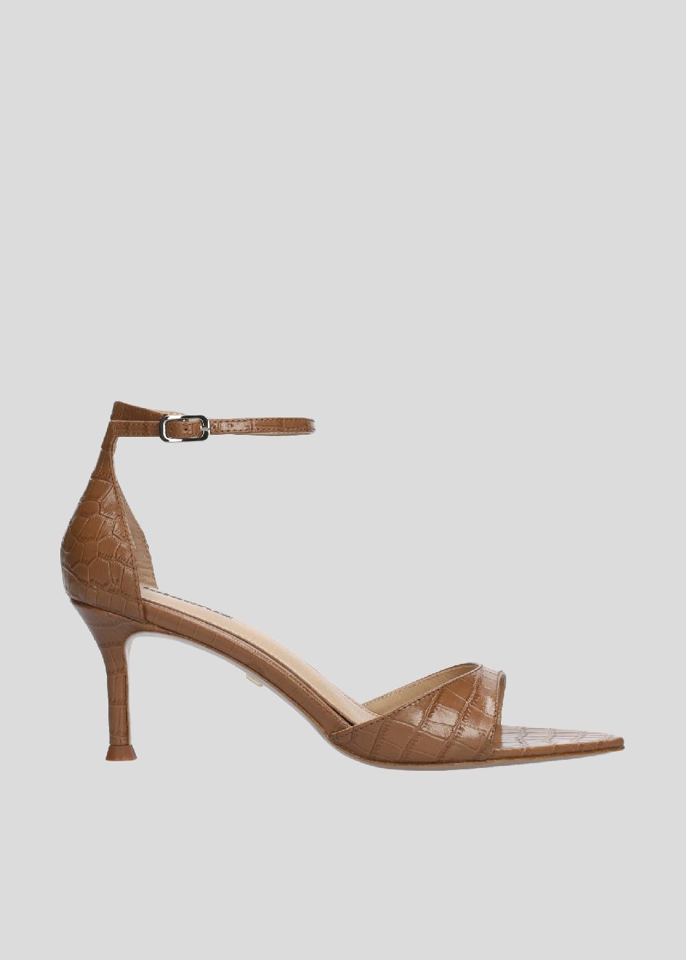 lola cruz SCARLETT HEEL SANDALS 65