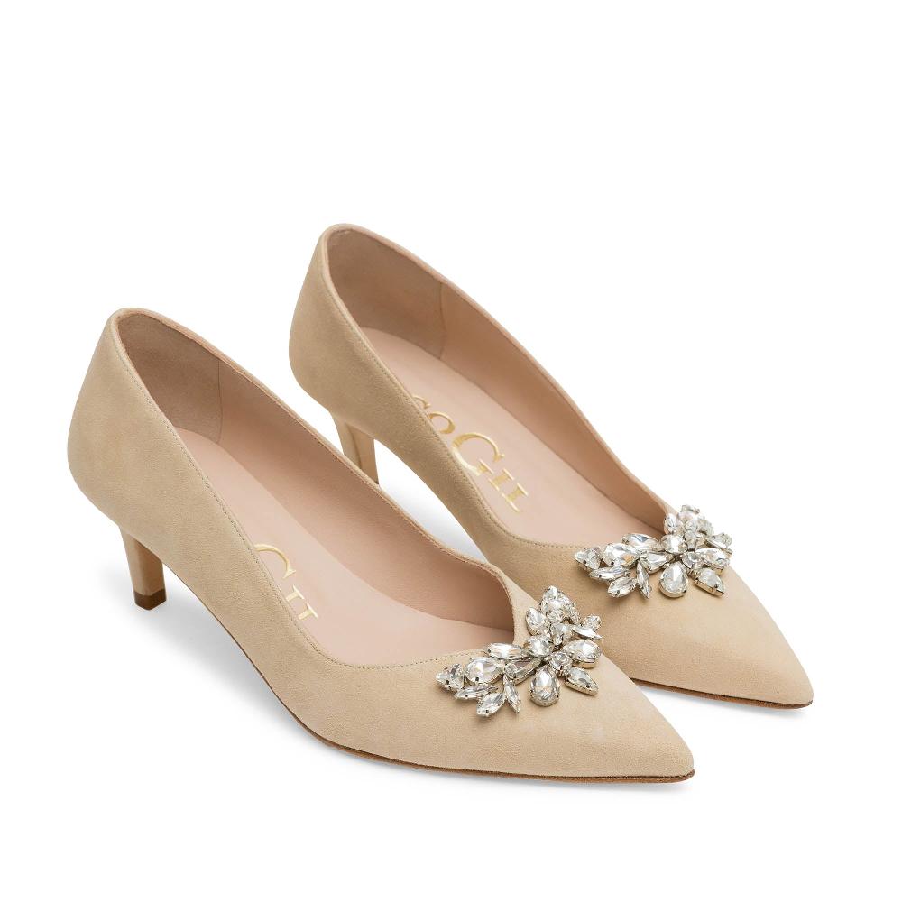 paco gil CAROLINE BEIGE SUEDE Ahorra y exporta