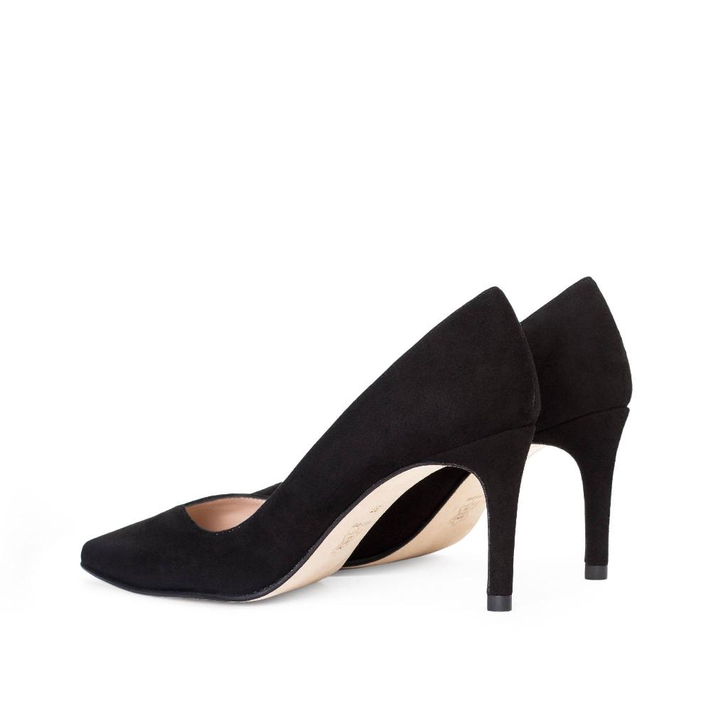 paco gil ITZIAR BLACK SUEDE Descuento por venta flash