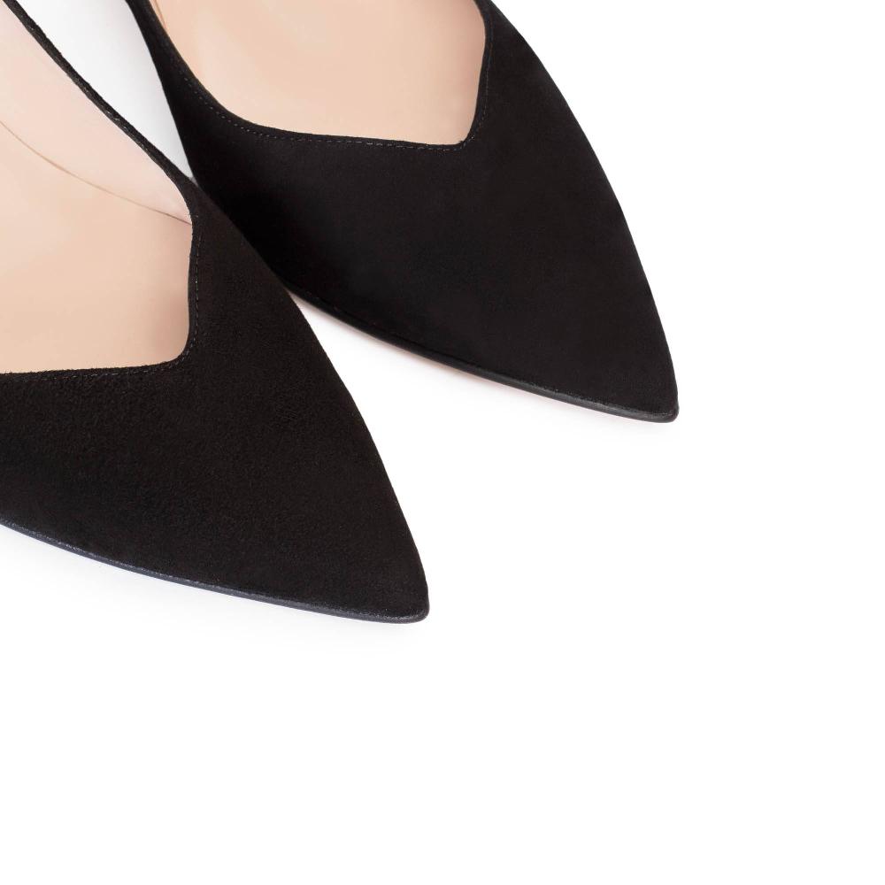 paco gil ITZIAR BLACK SUEDE Descuento por venta flash