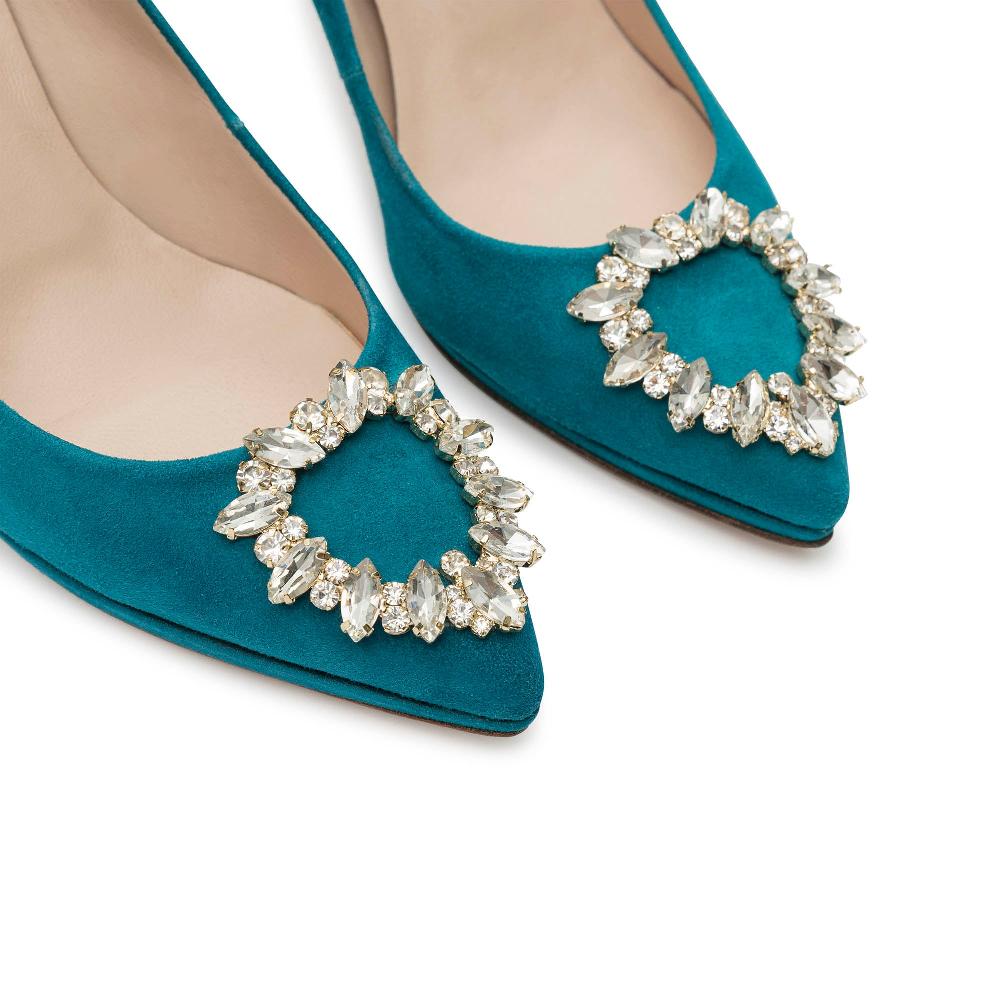 paco gil MANUELA PETROL SUEDE Gran oferta