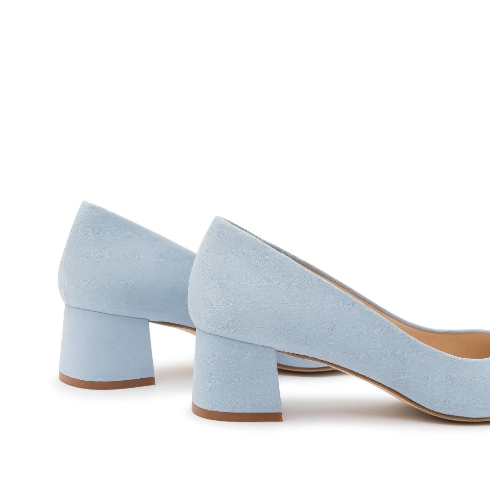 paco gil GRETA AZURE SUEDE Liquidación