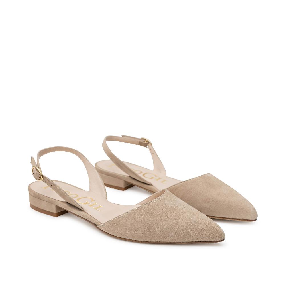 paco gil SABINA BEIGE SUEDE Promoción por tiempo limitado
