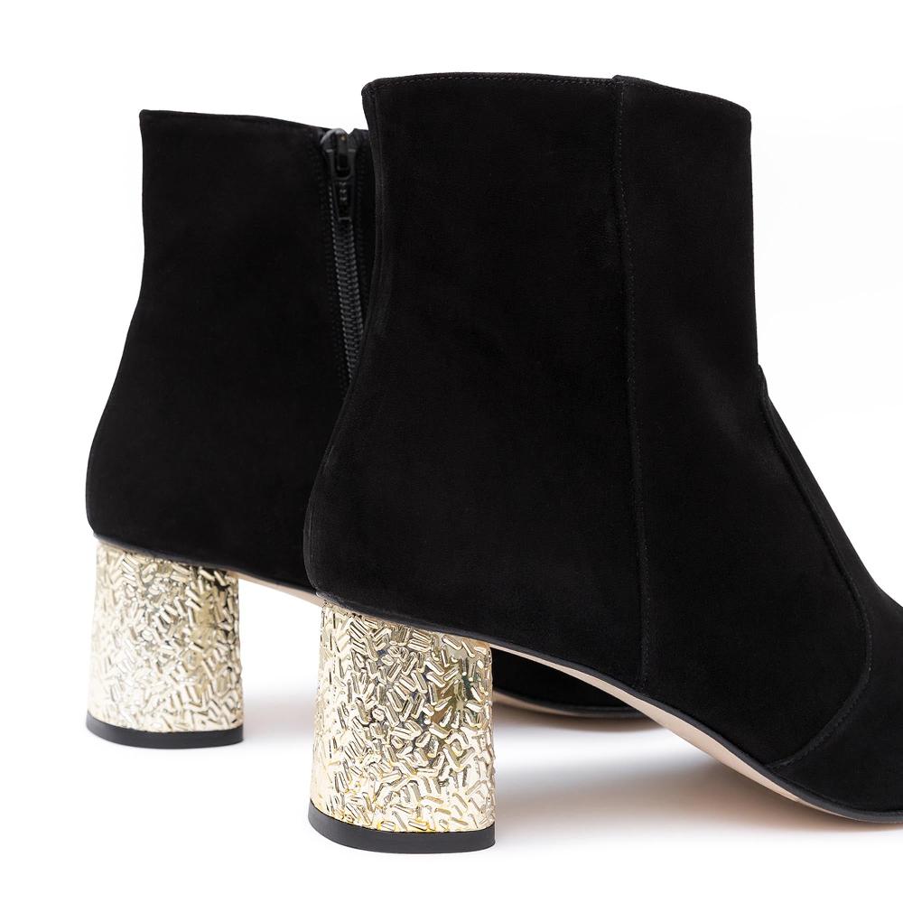 paco gil SIRA BLACK SUEDE En oferta