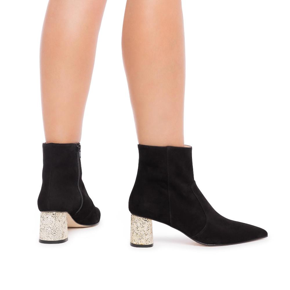 paco gil SIRA BLACK SUEDE En oferta