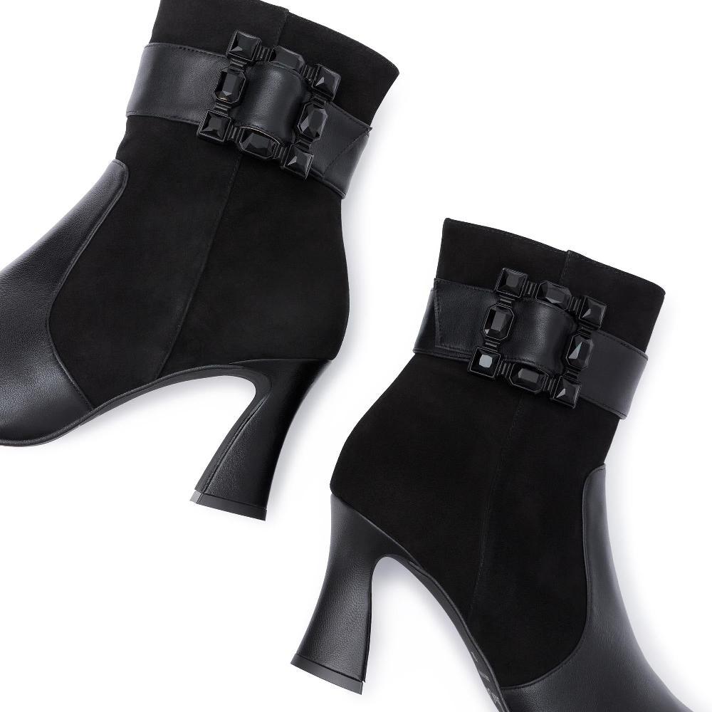 paco gil ADRIANA BLACK SUEDE Última moda