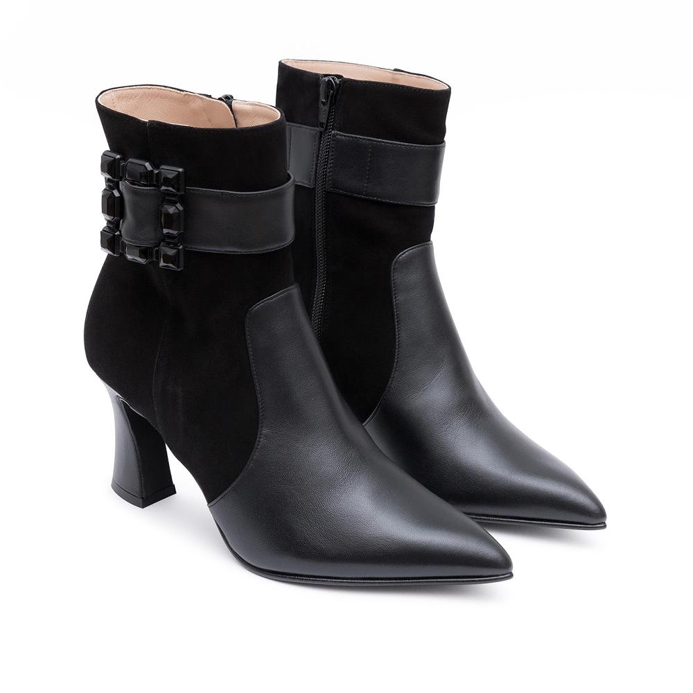 paco gil ADRIANA BLACK SUEDE Última moda