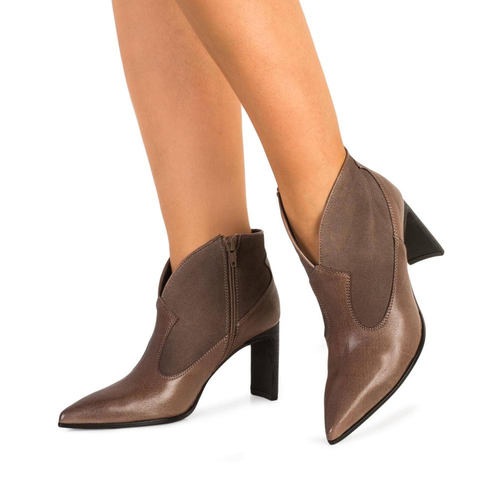 paco gil OLIVIA TAUPE NAPA OILY/VELOUR Grandes ahorros