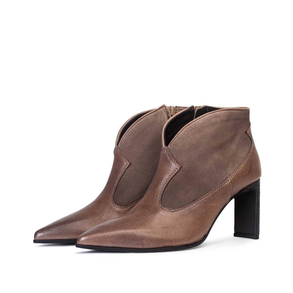 paco gil OLIVIA TAUPE NAPA OILY/VELOUR Grandes ahorros