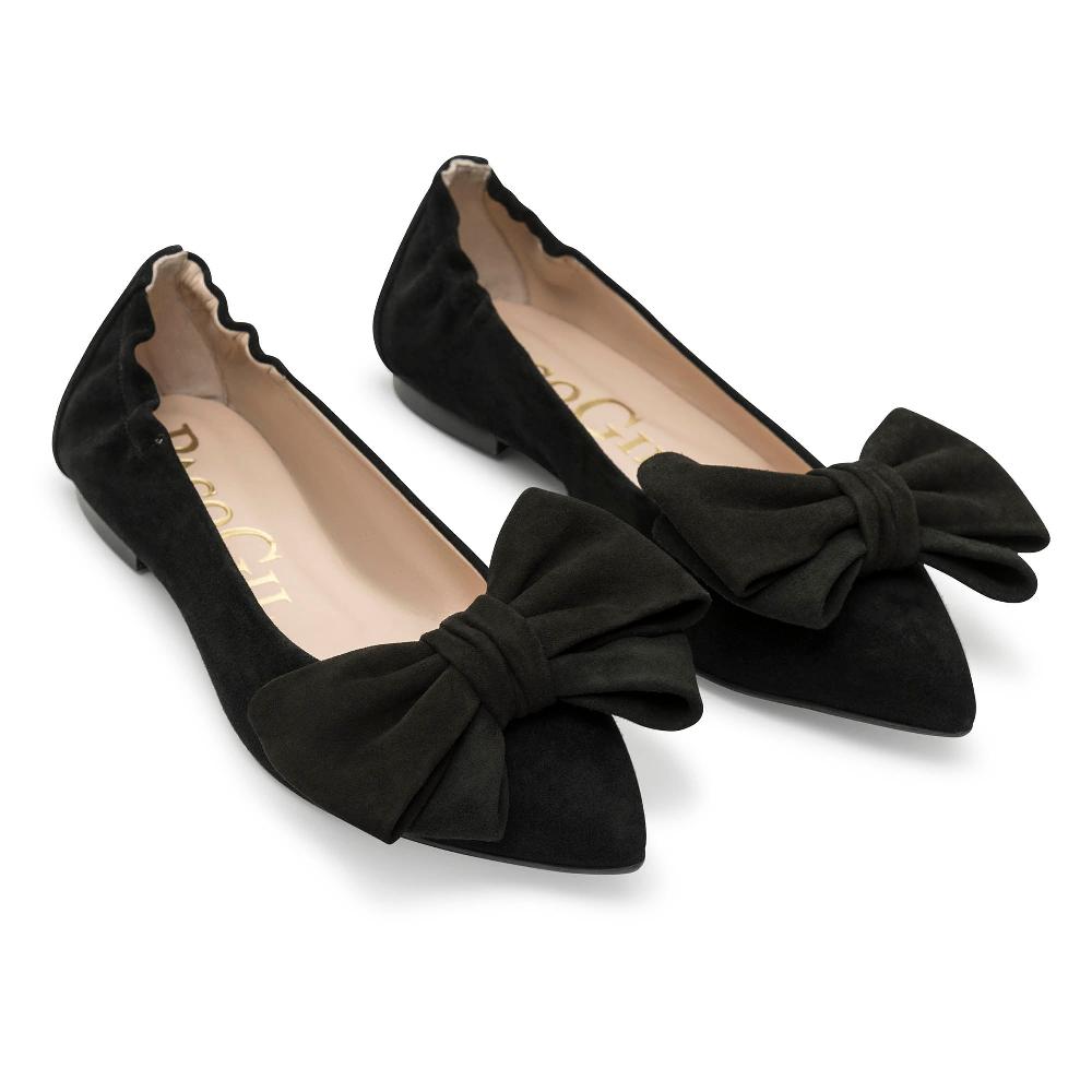 paco gil TATIANA BLACK SUEDE Grandes ahorros