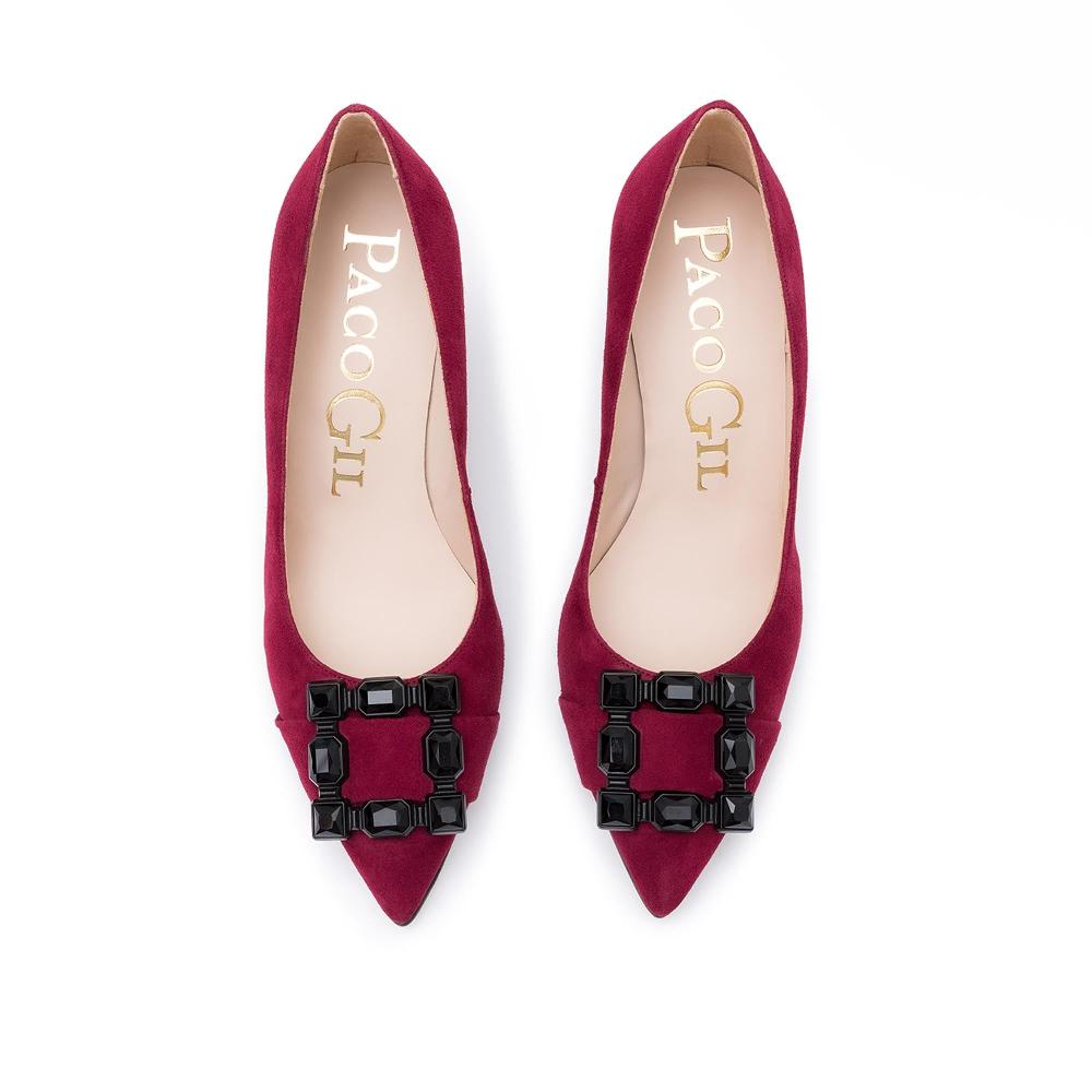 paco gil AURORA WINE SUEDE Descuento por venta flash