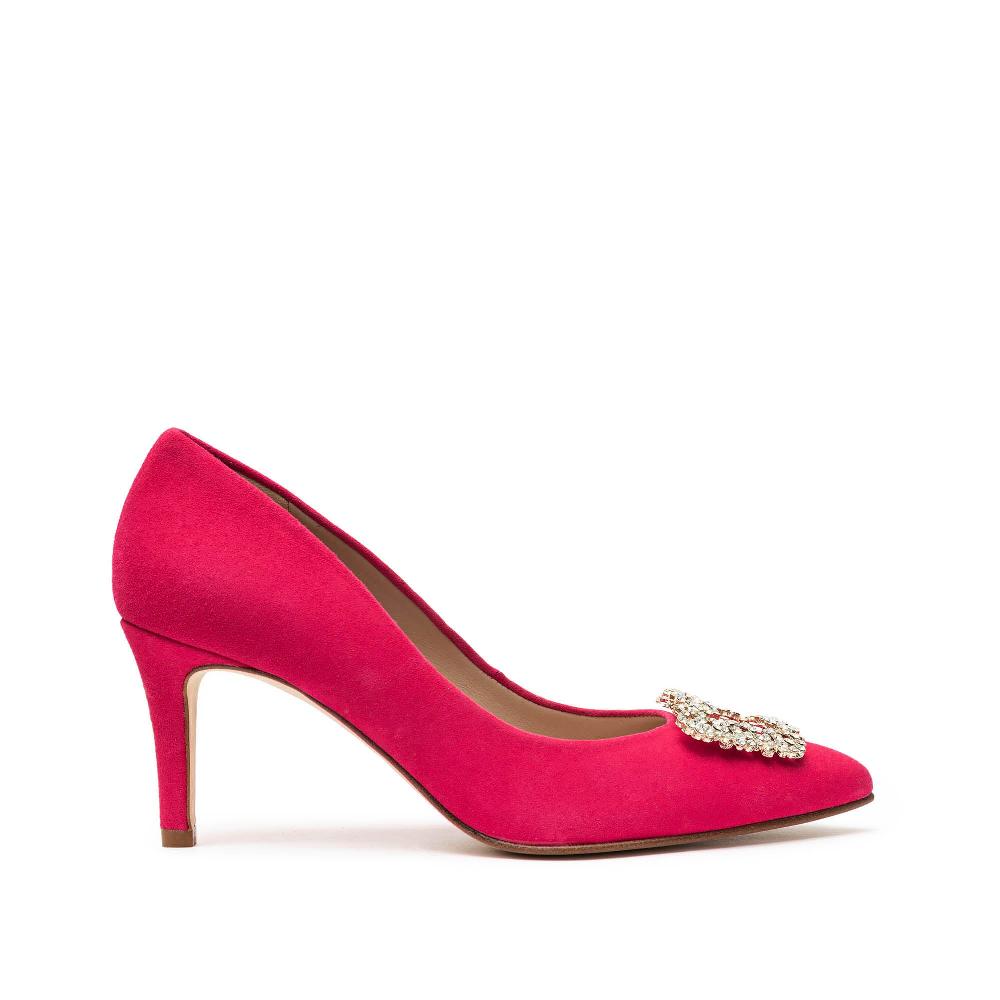 paco gil LYRA RED SUEDE