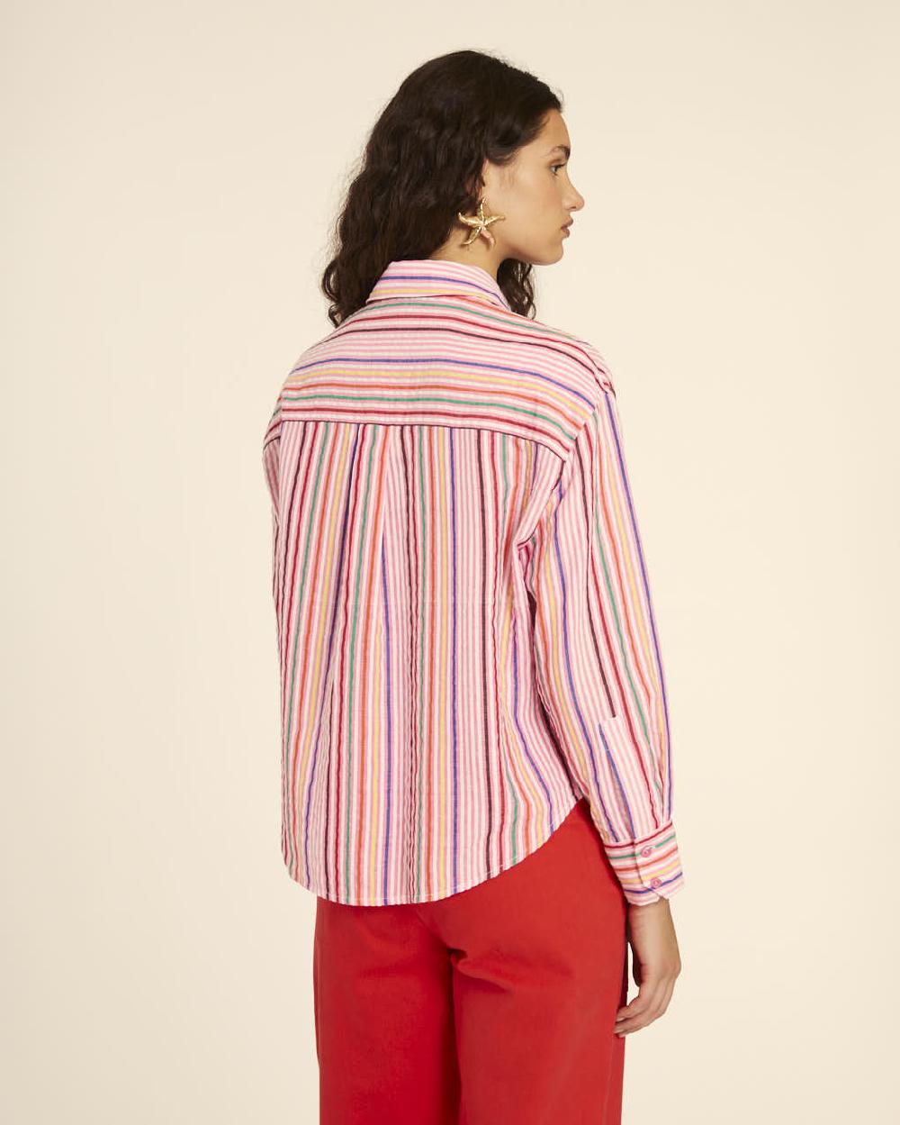 ﻿pepaloves CAMISA MANGA LARGA RAYAS PINK Últimos 3 días