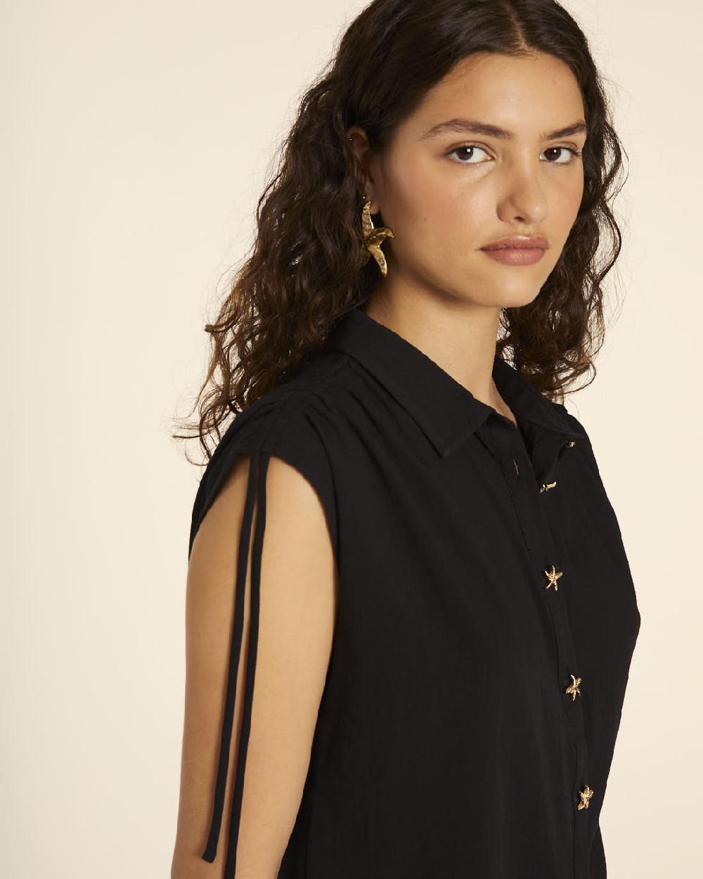 pepaloves CAMISA CON ESTRELLAS NEGRA Grandes descuentos