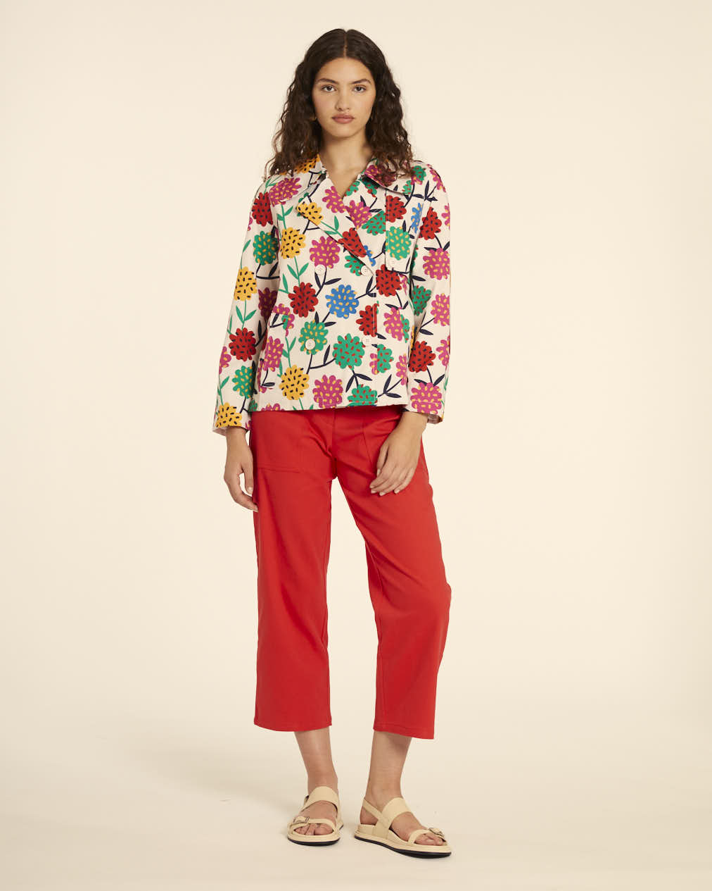 pepaloves TRENCH CORTO FLORES Tienda de fábrica