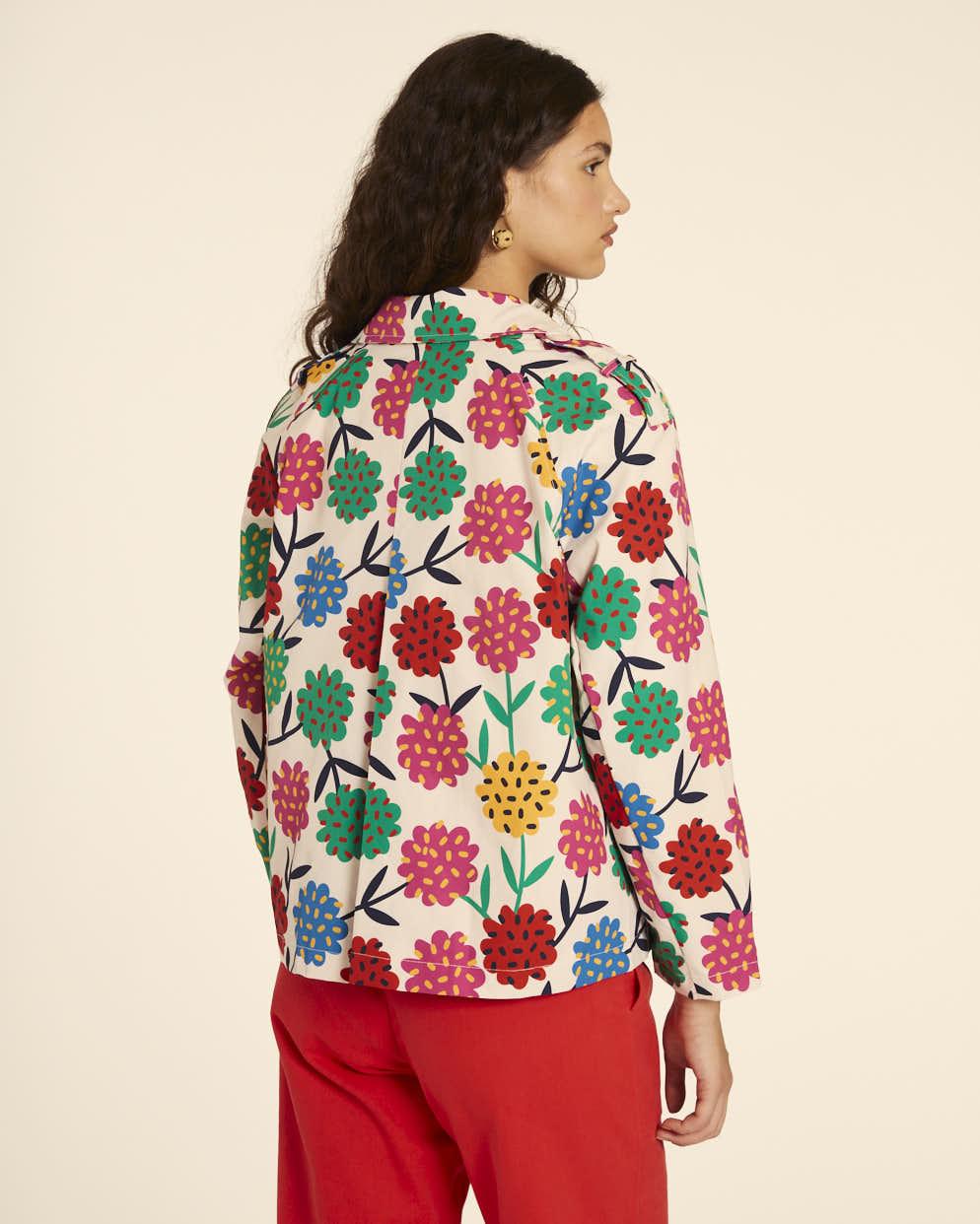 pepaloves TRENCH CORTO FLORES Tienda de fábrica