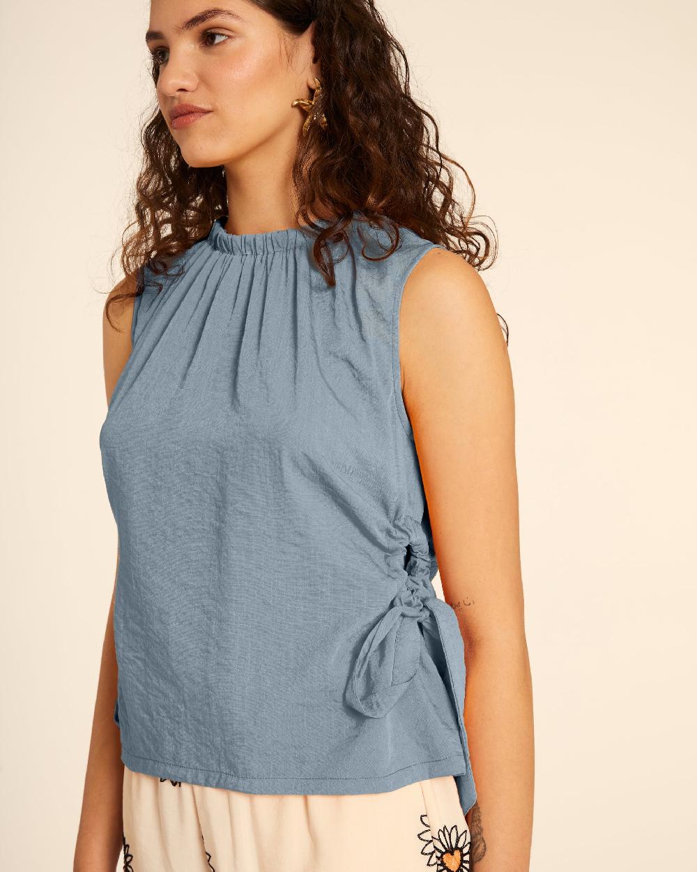 pepaloves TOP CUT OUT AZUL Grandes ahorros
