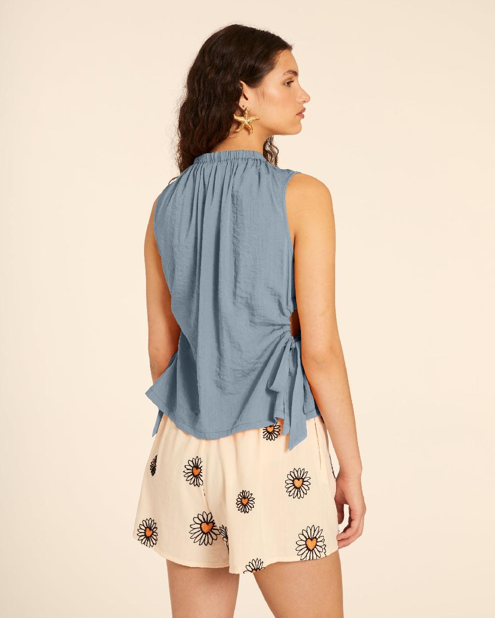 pepaloves TOP CUT OUT AZUL Grandes ahorros