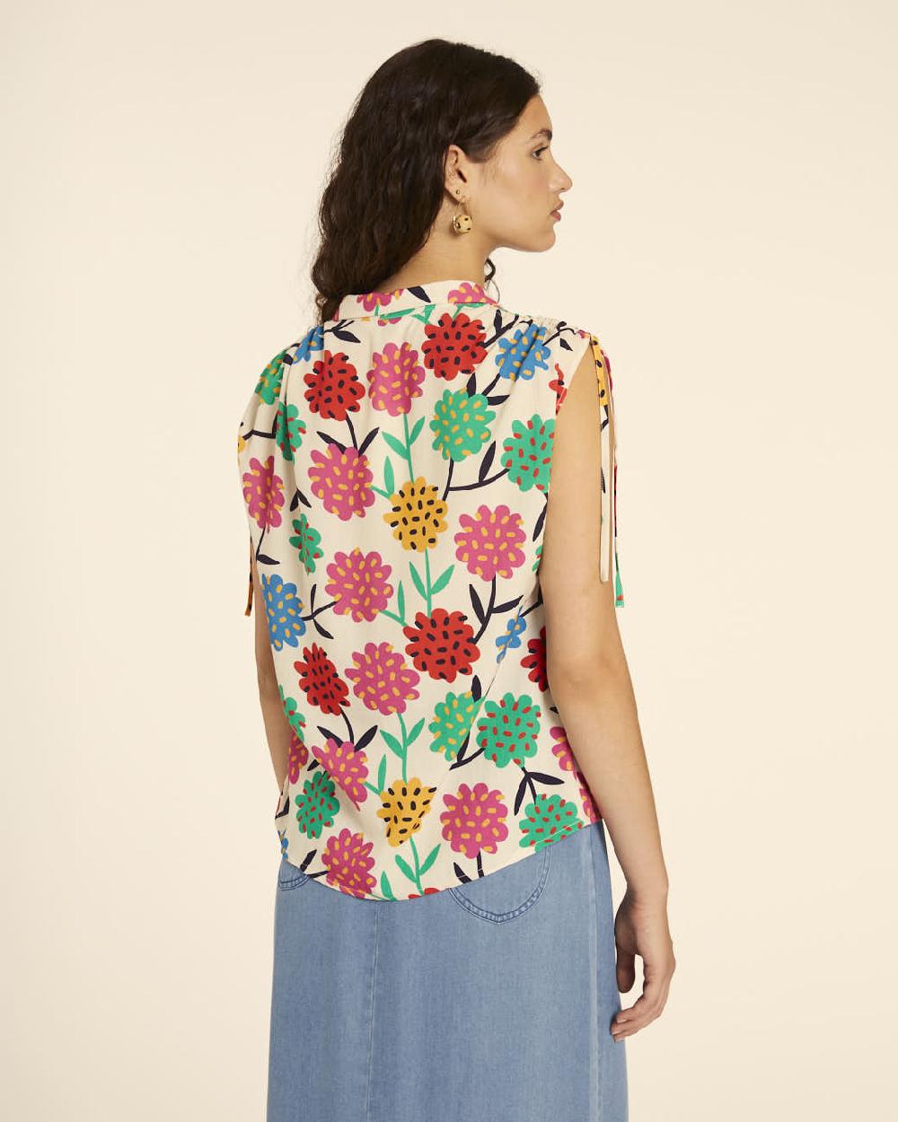 pepaloves CAMISA FRUNCIDA FLORES Limitado a 3 días