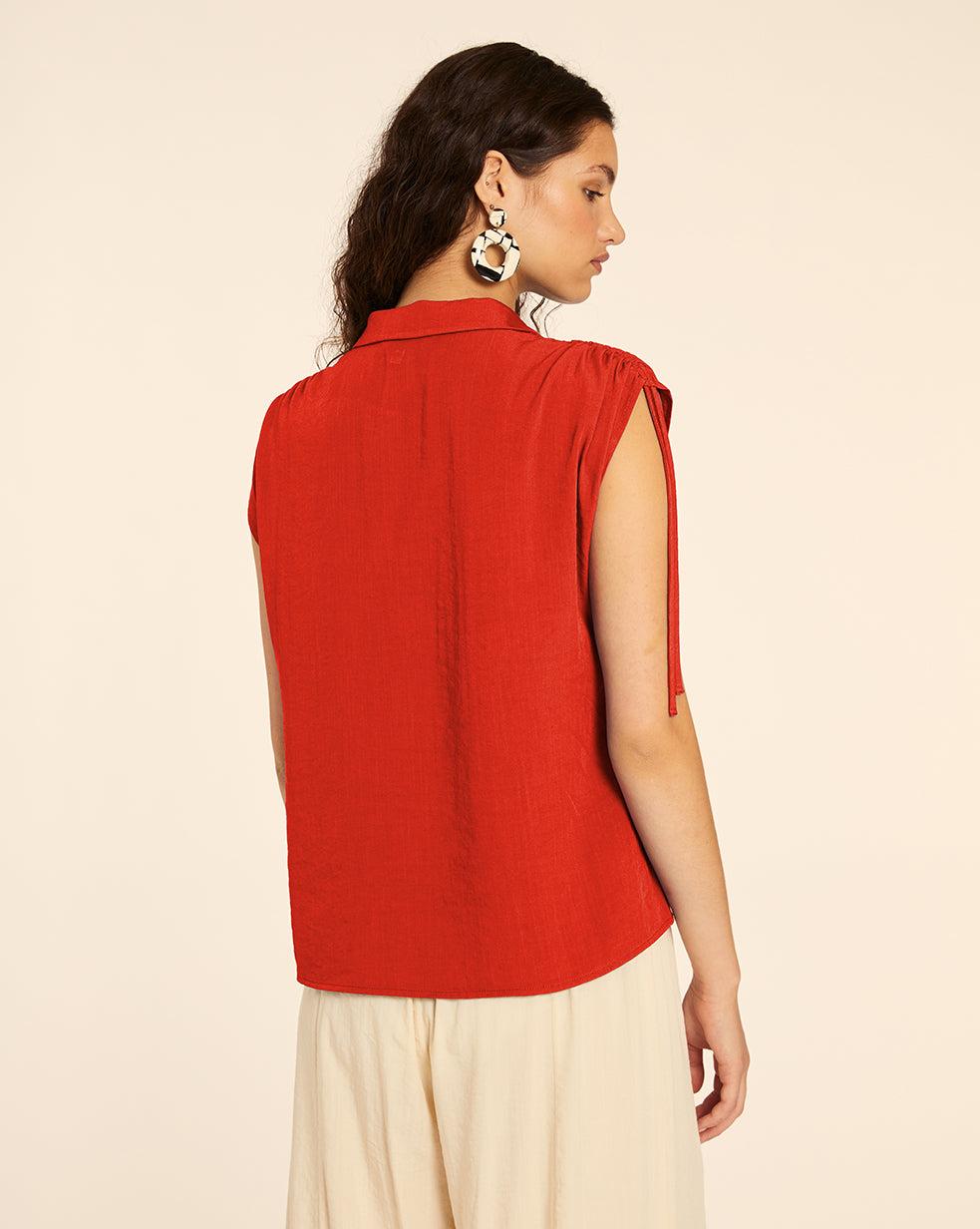 pepaloves CAMISA CON ESTRELLAS ROJO En oferta