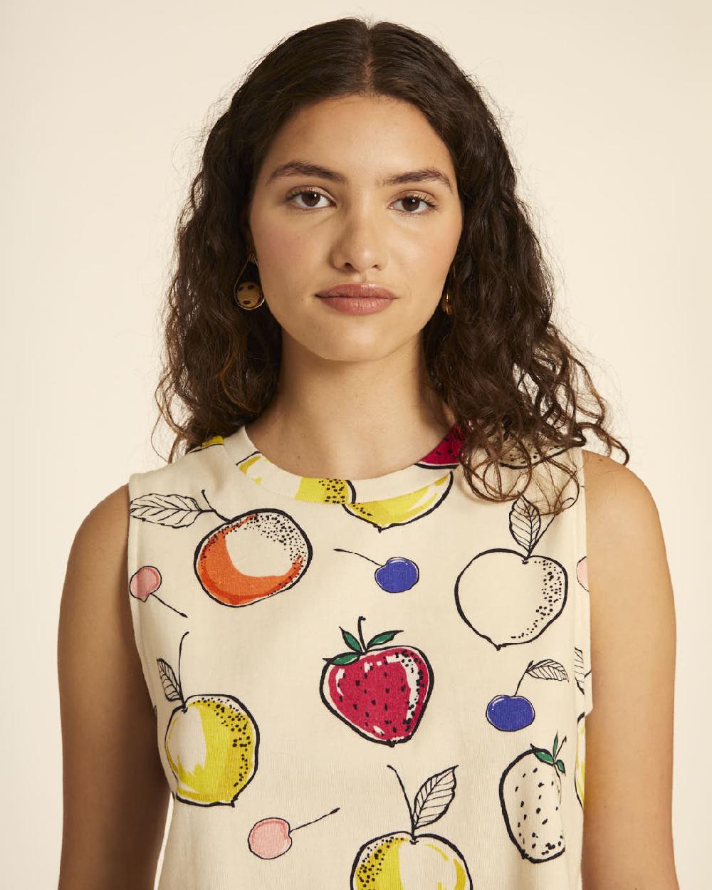 pepaloves CROP TOP FRUTAS Descuento por venta flash