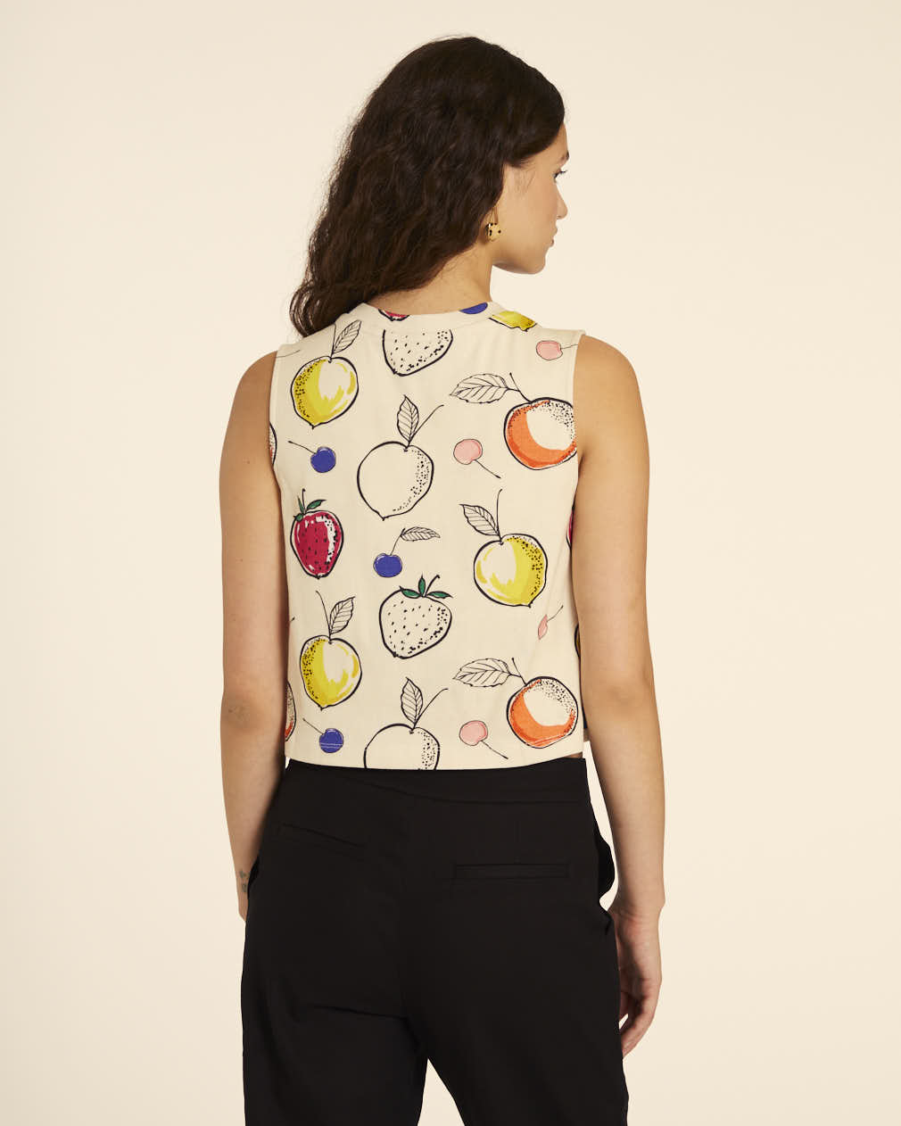 pepaloves CROP TOP FRUTAS Descuento por venta flash
