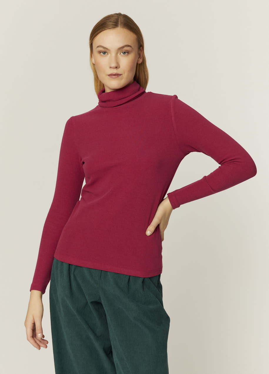 pepaloves TOP CANALE CUELLO ALTO CEREZA Rebajas