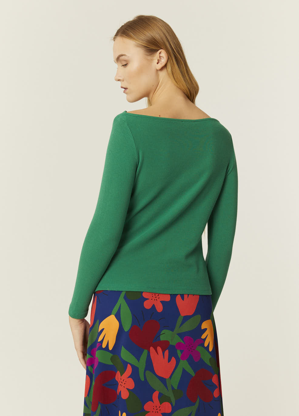 pepaloves TOP CANALE CUELLO BARCA VERDE Gran oferta