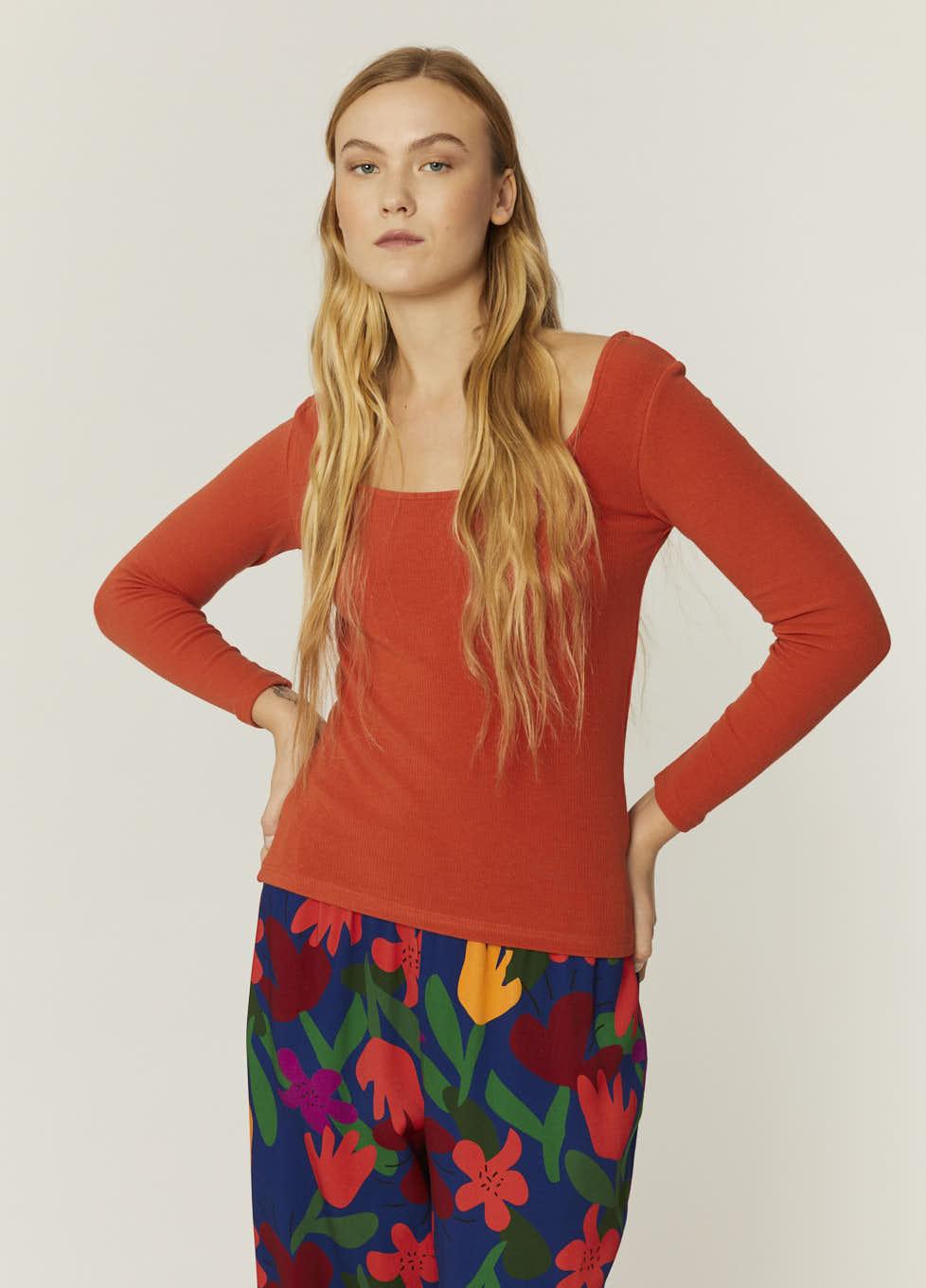 pepaloves TOP CANALE CUELLO U NARANJA Rebajas baratas