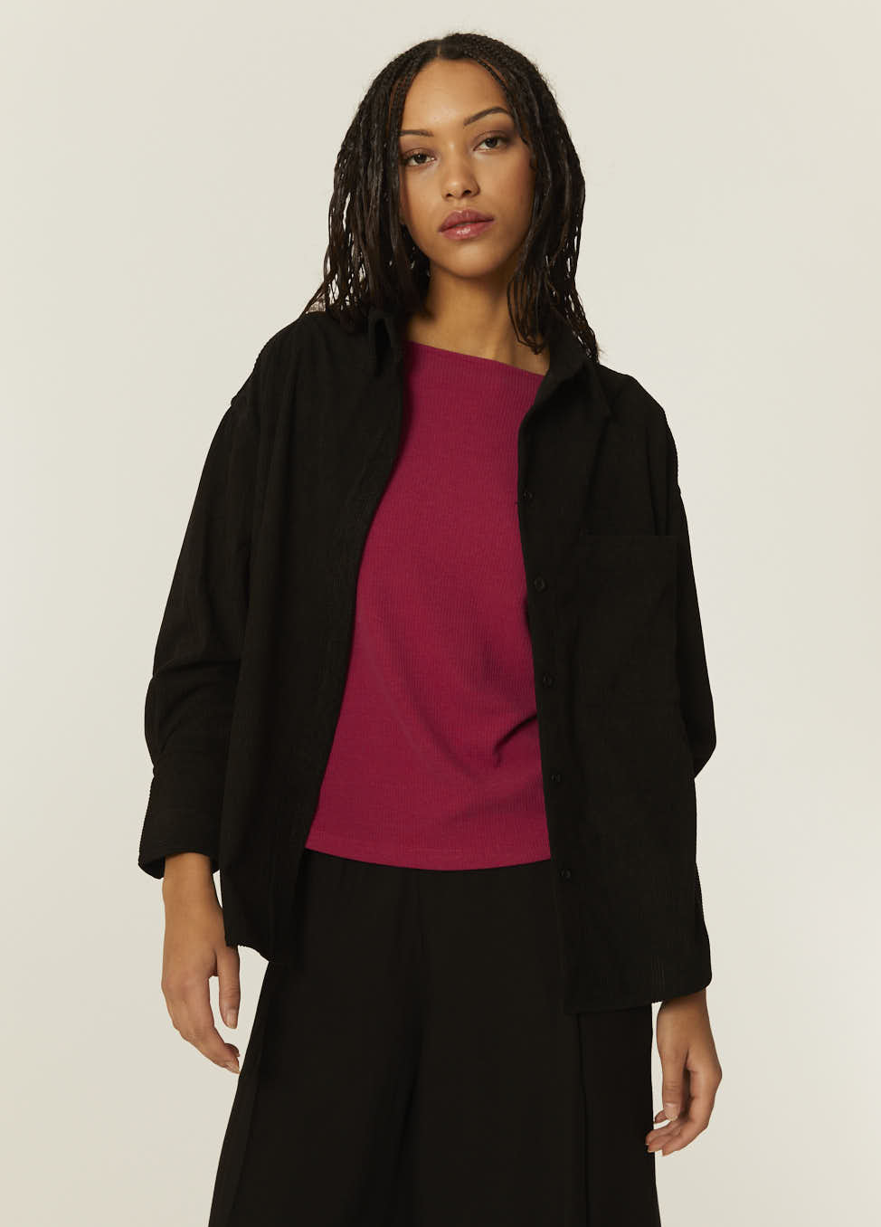 pepaloves CAMISA PANA NEGRA Liquidación