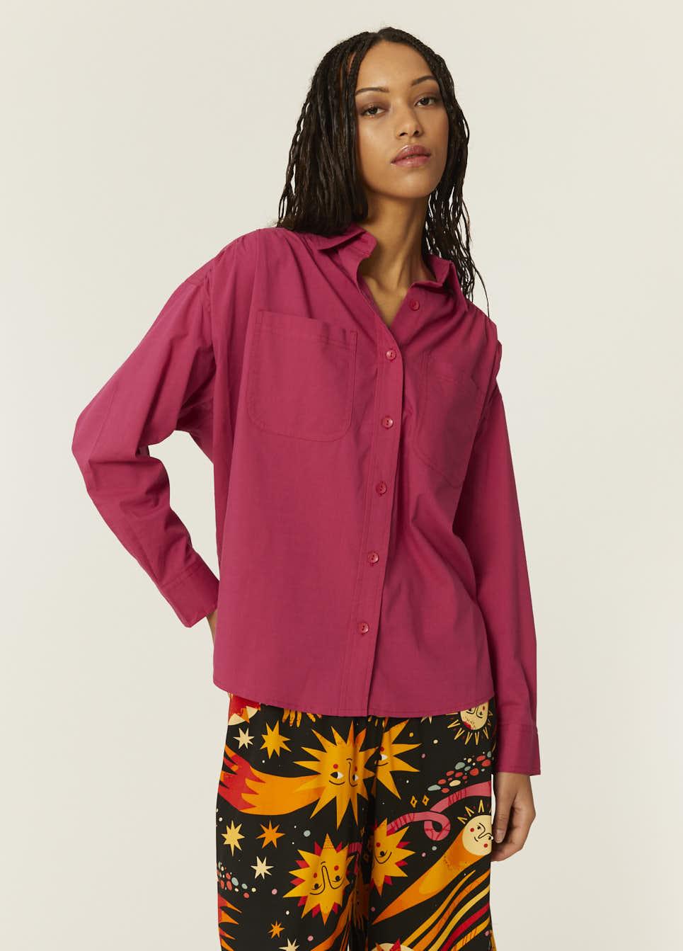 pepaloves CAMISA OVERSIZE CEREZA Rebajas online