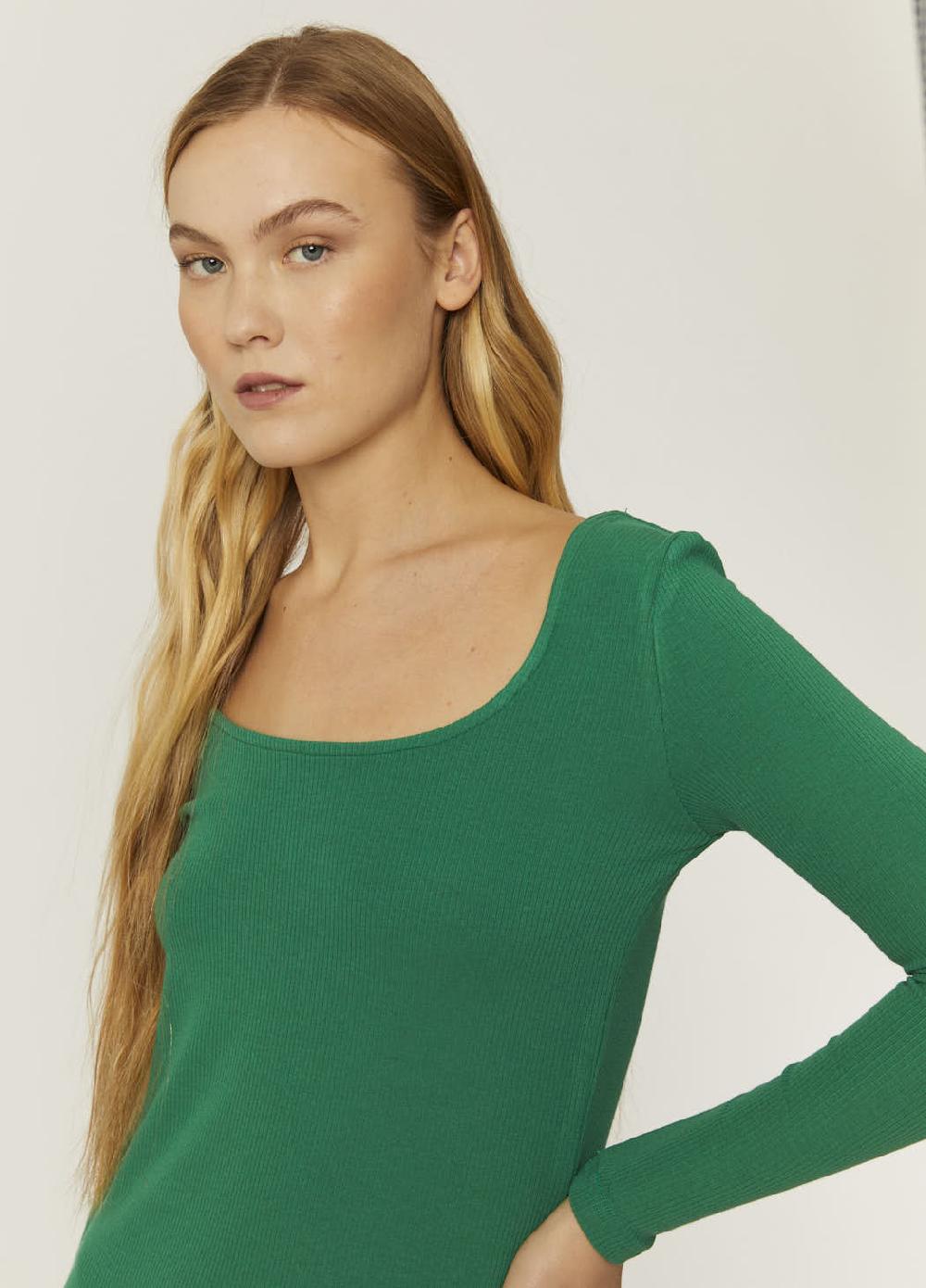 pepaloves TOP CANALE CUELLO U VERDE Envío gratis
