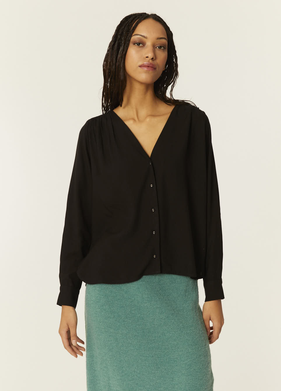 pepaloves BLUSA ECOVERO NEGRO Últimos 3 días