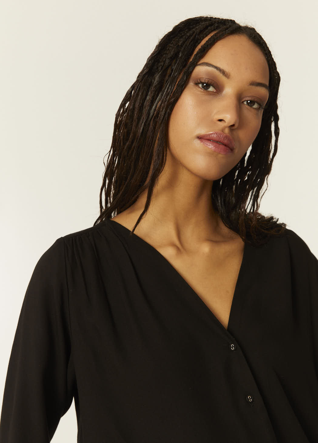 pepaloves BLUSA ECOVERO NEGRO Últimos 3 días