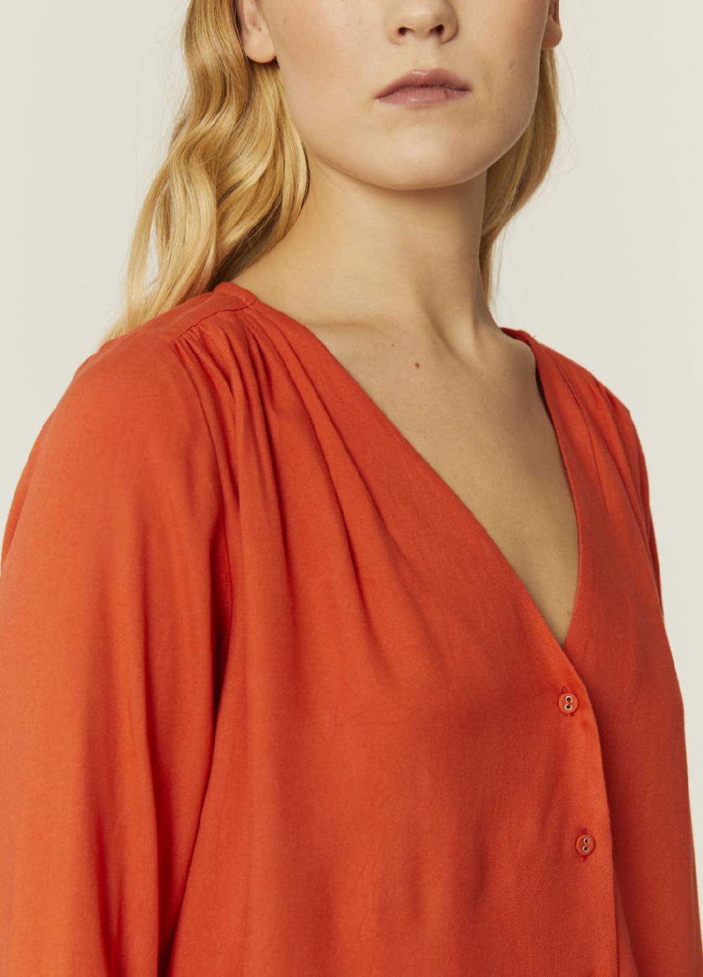 pepaloves BLUSA ECOVERO ROJA ÚLTIMAS EDICIONES