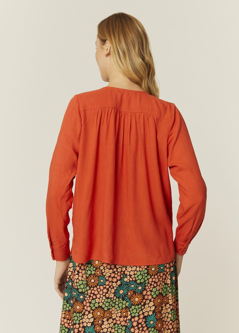 pepaloves BLUSA ECOVERO ROJA ÚLTIMAS EDICIONES