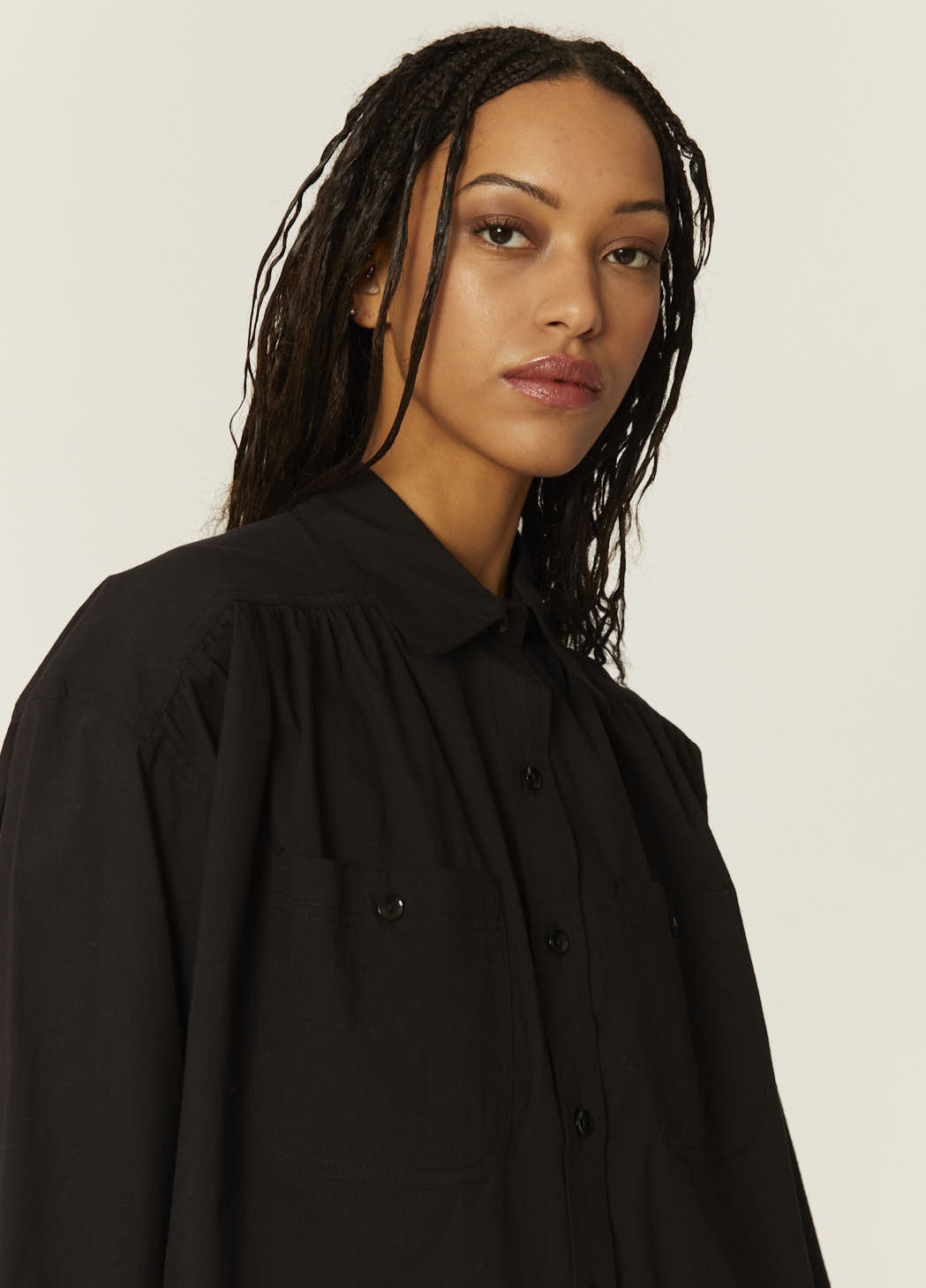 pepaloves CAMISA OVERSIZE NEGRA Superdescuento
