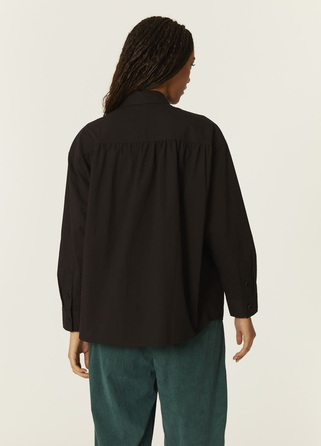 pepaloves CAMISA OVERSIZE NEGRA Superdescuento