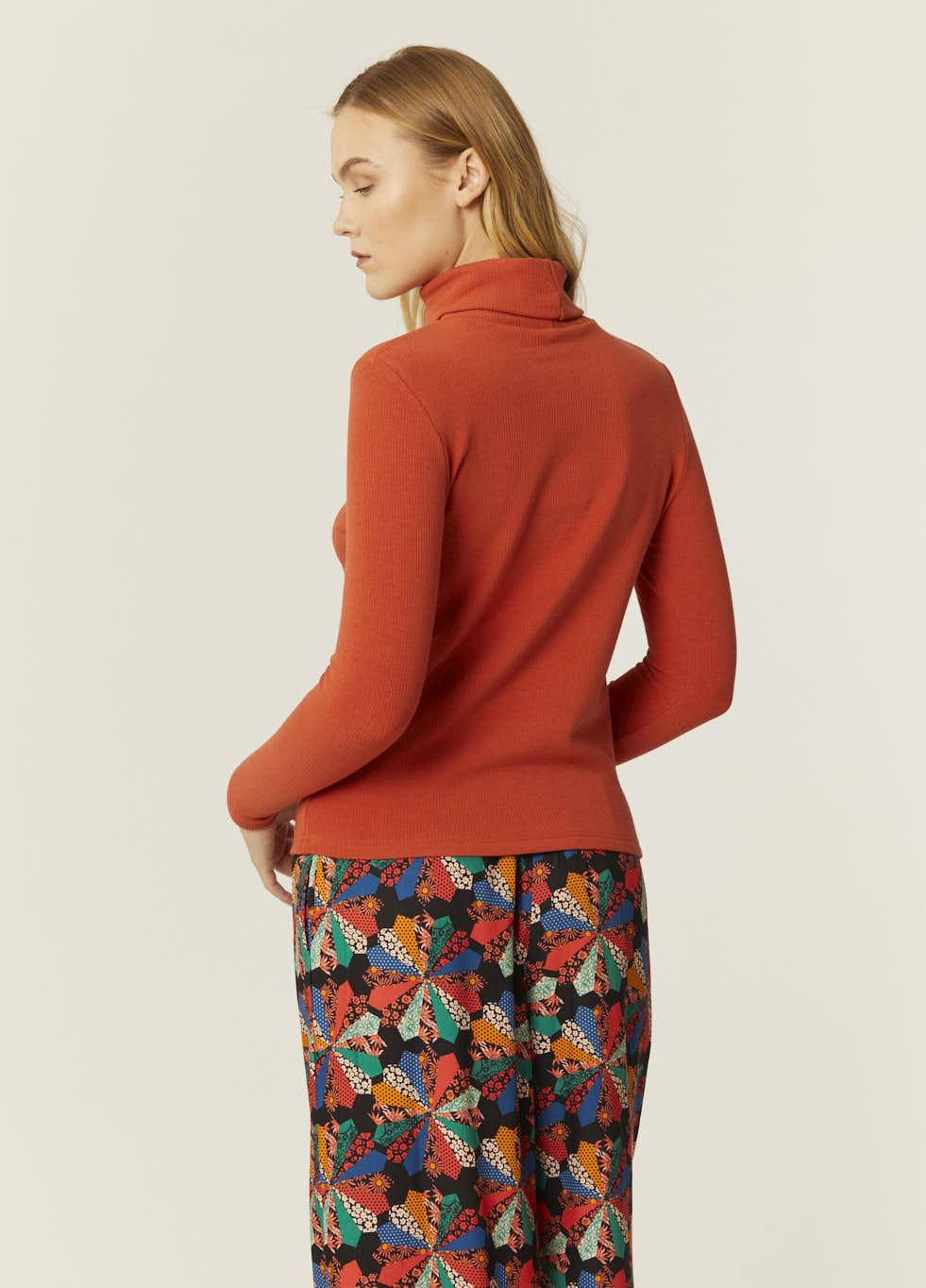 pepaloves TOP CANALE CUELLO ALTO NARANJA Grandes descuentos