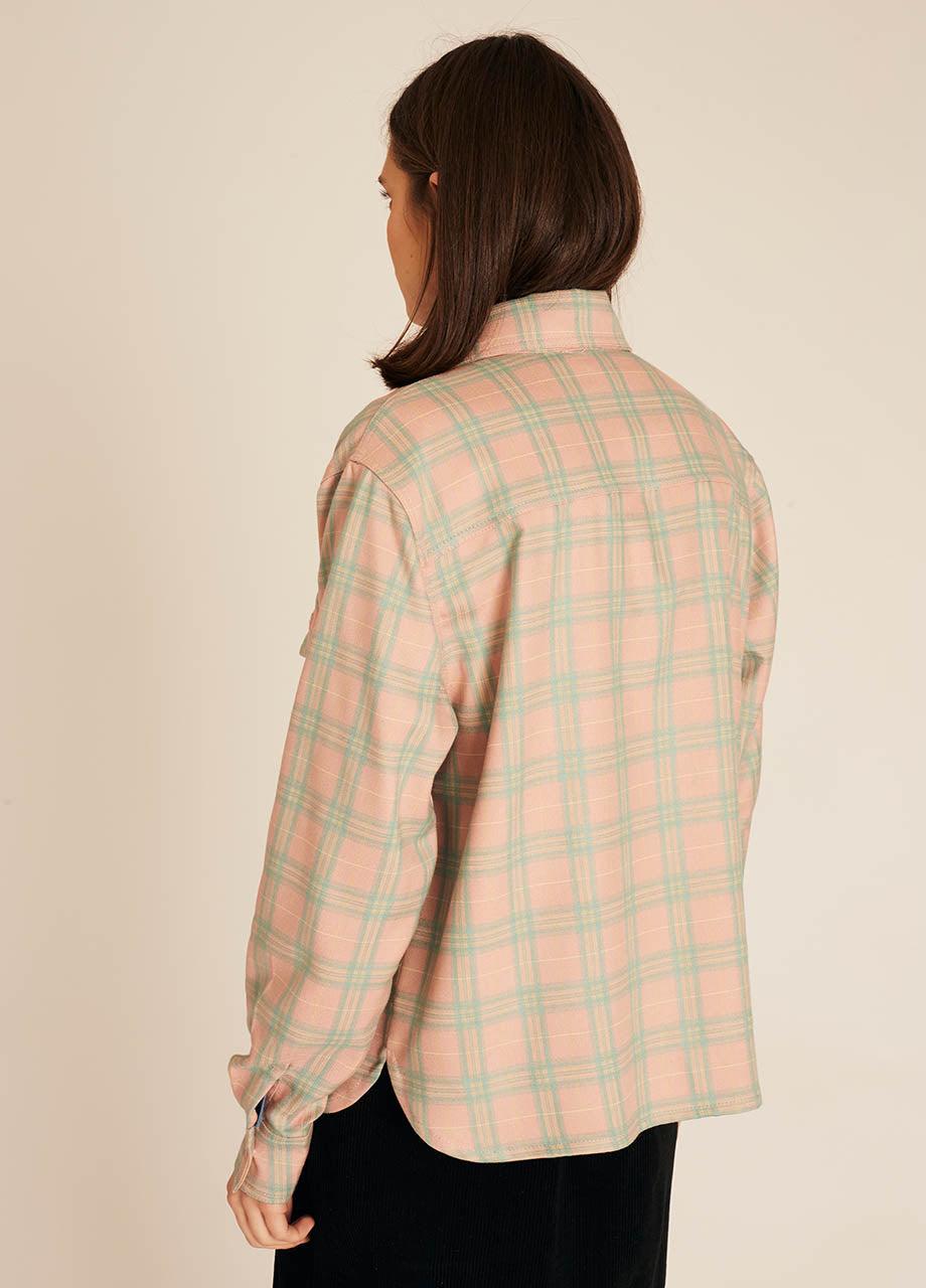 pepaloves SQUARES OVERSHIRT NUDE Ahorra y exporta