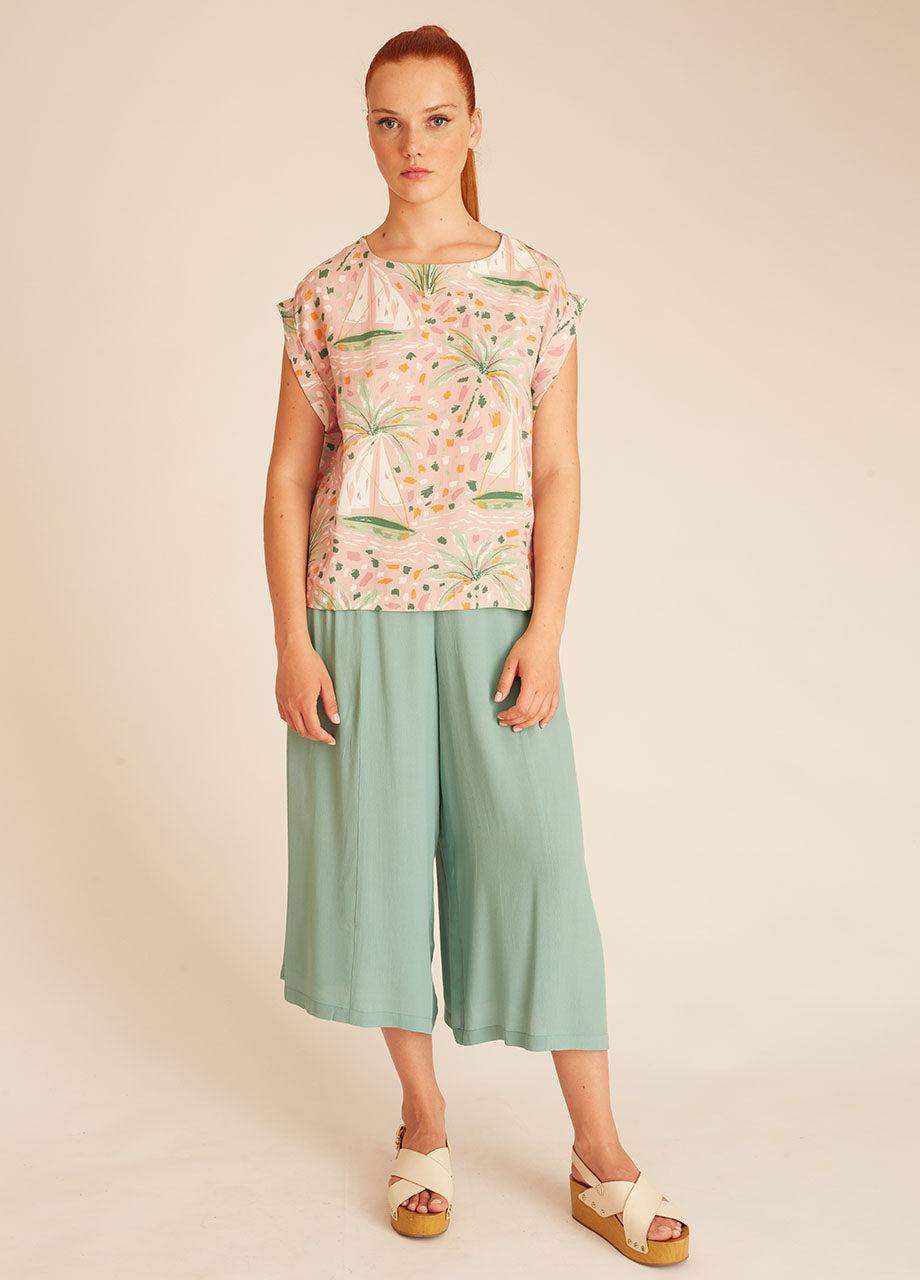 pepaloves PINK BOATS BLOUSE Los más vendidos