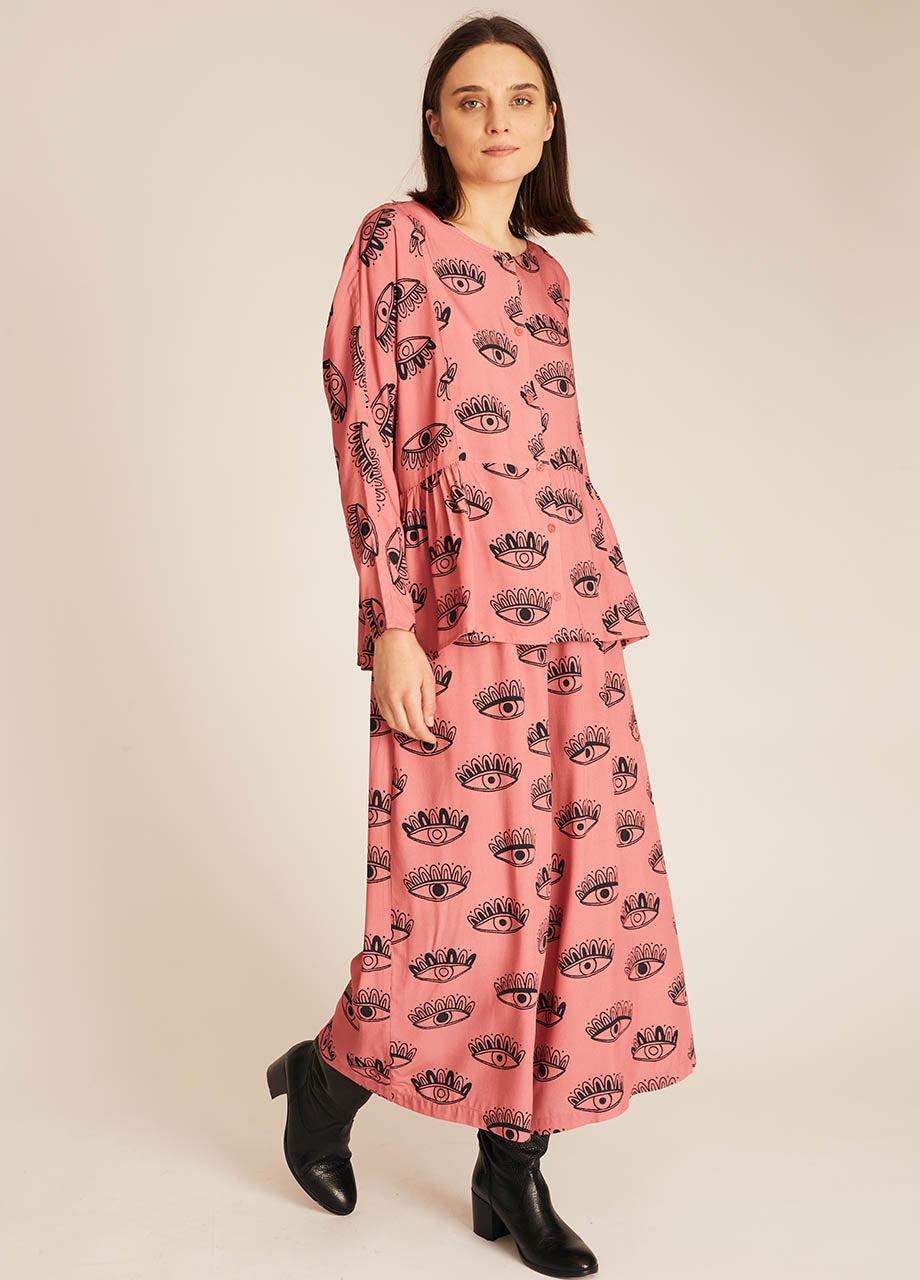 pepaloves EYE PRINT BLOUSE Ventas relámpago