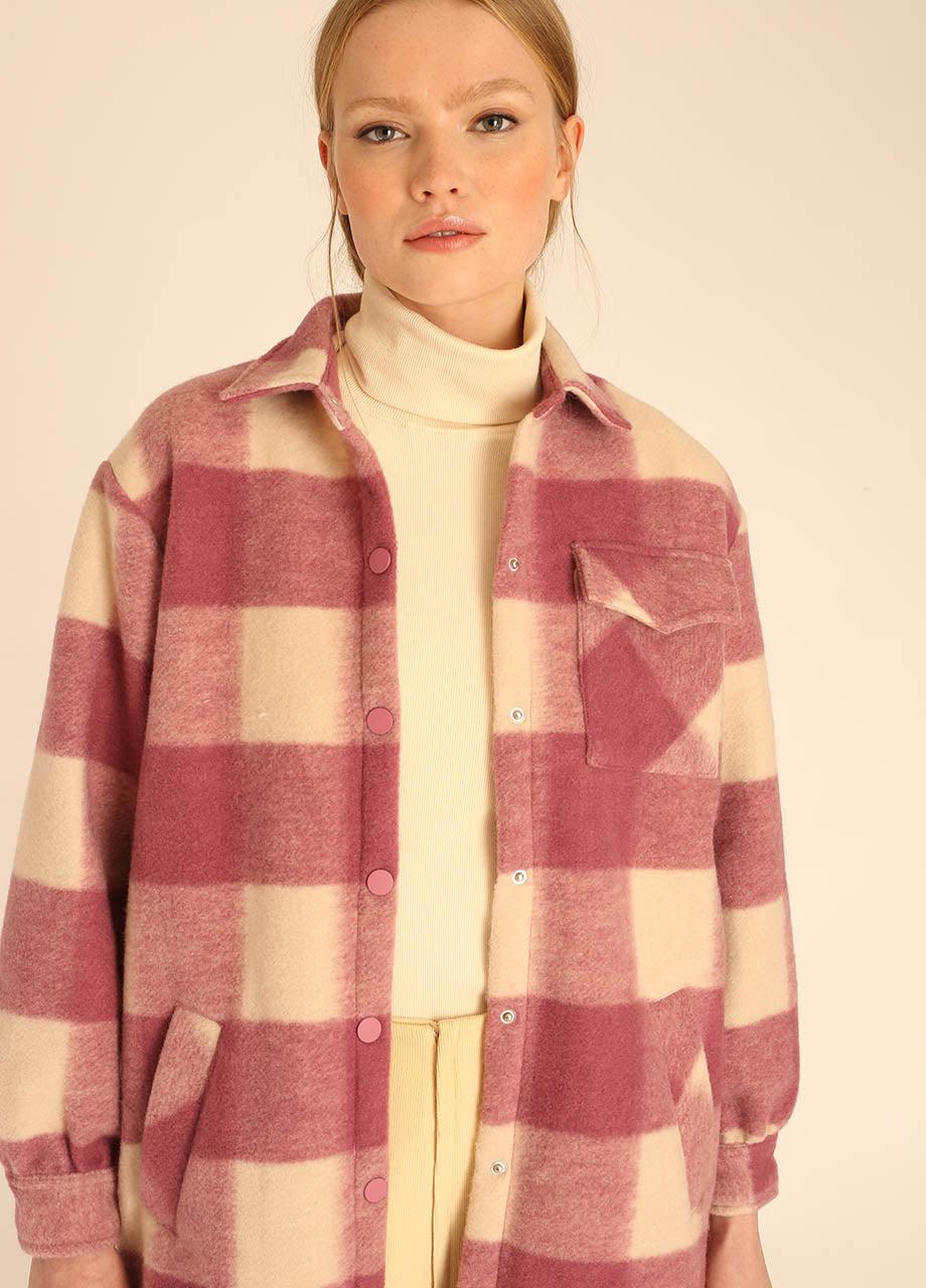 pepaloves SQUARES OVERSHIRT ROSE COMPRAR AHORA
