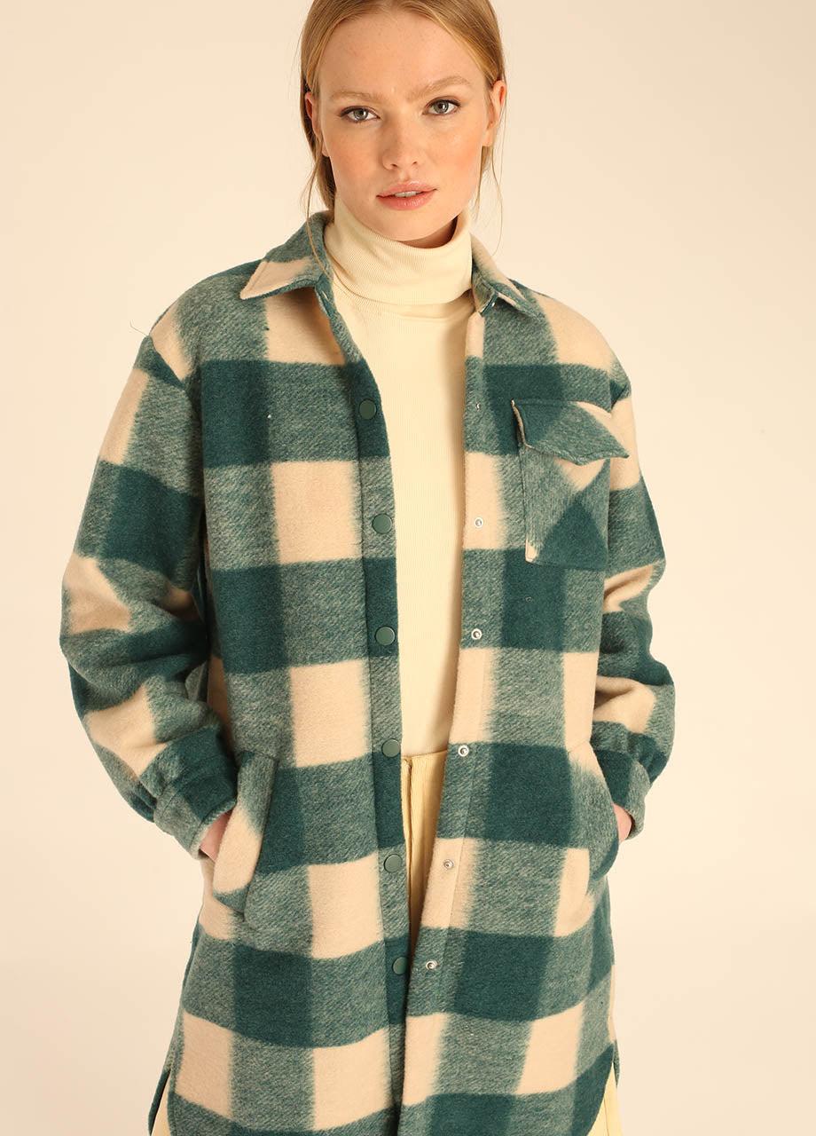 pepaloves SQUARES OVERSHIRT GREEN ÚLTIMAS EDICIONES