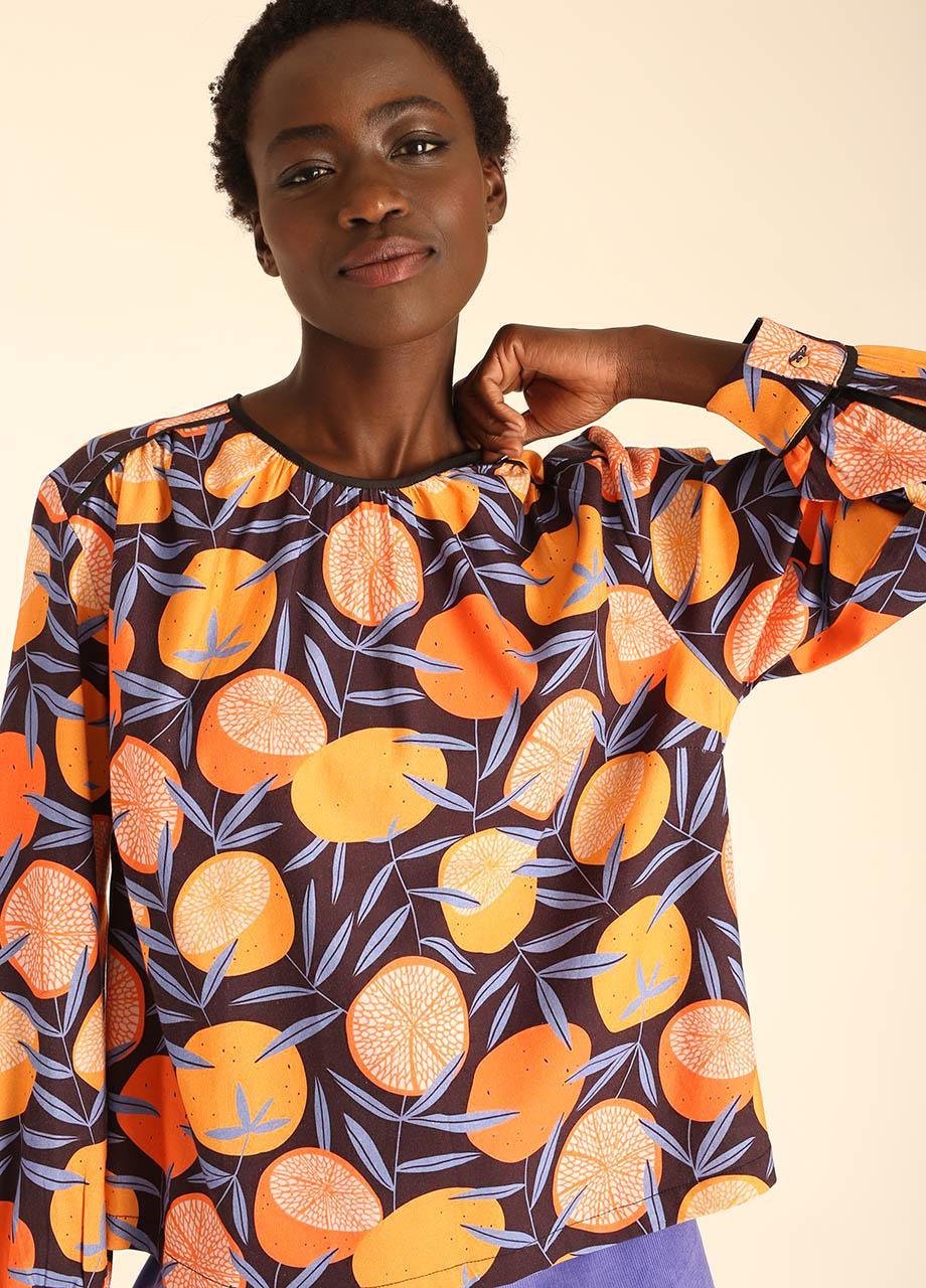 pepaloves ORANGES BLOUSE Promoción por tiempo limitado