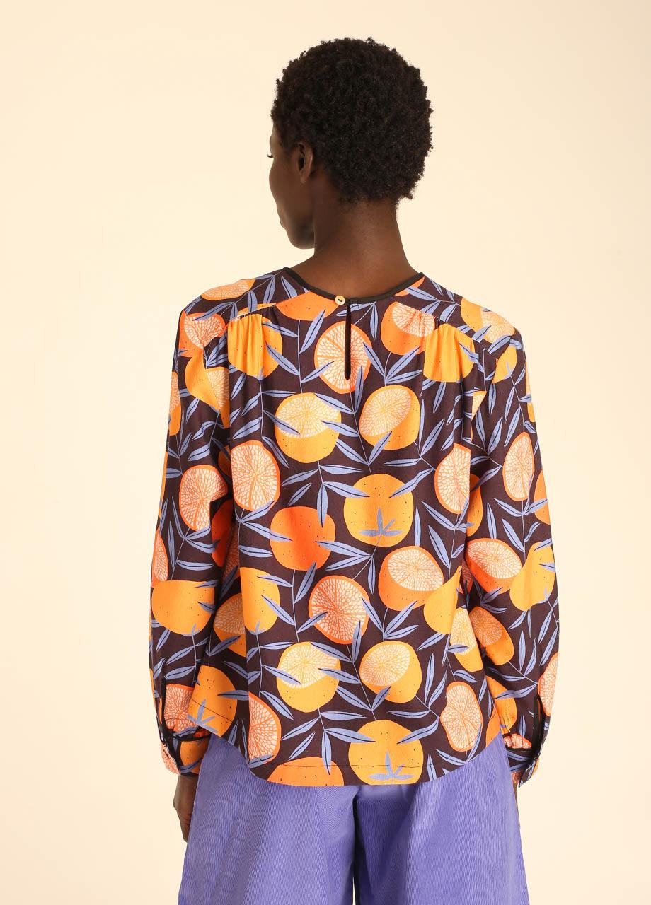 pepaloves ORANGES BLOUSE Promoción por tiempo limitado
