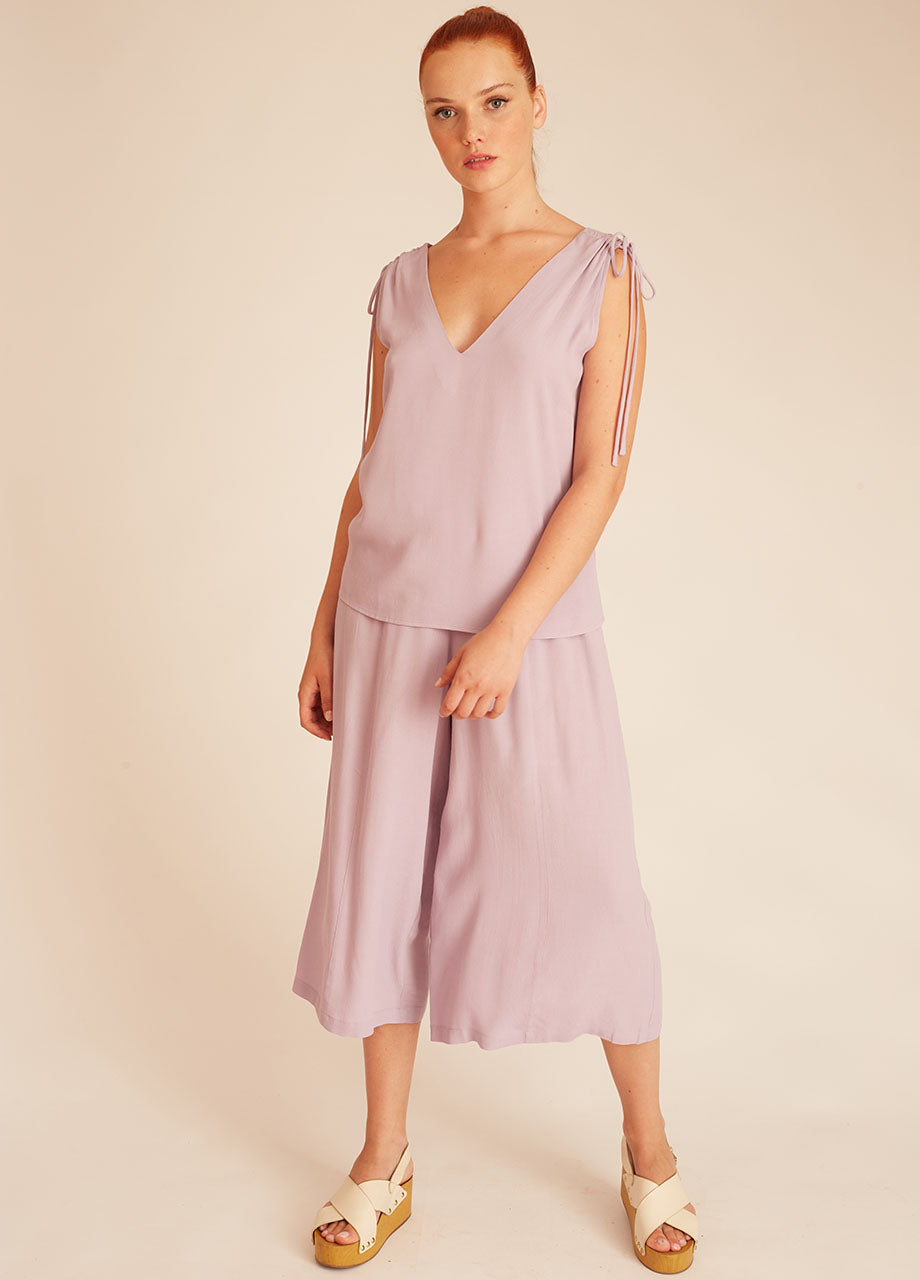 pepaloves VISCOSE TOP LILAC Solo hoy