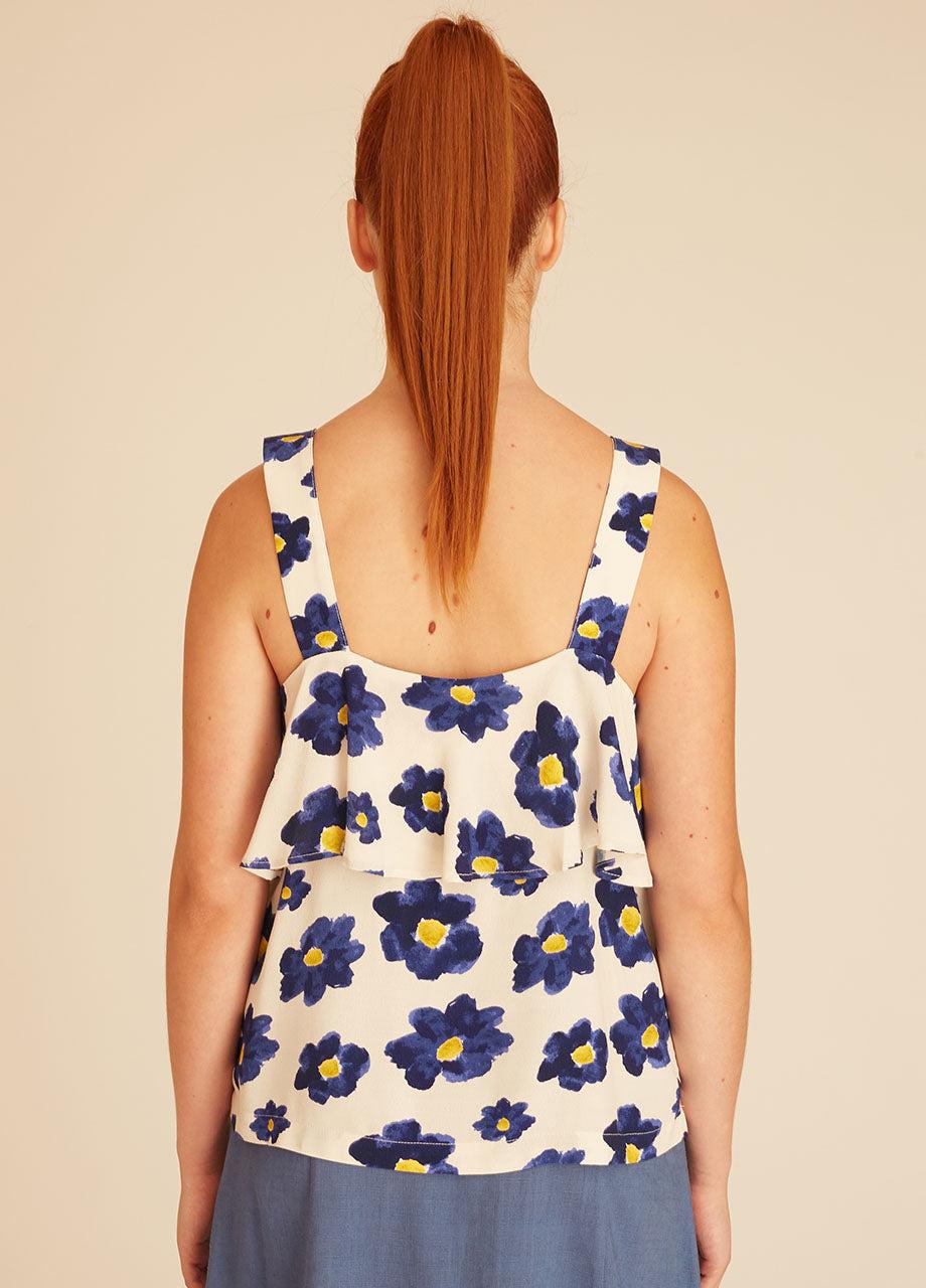 pepaloves BLUE FLOWERS TOP Grandes descuentos