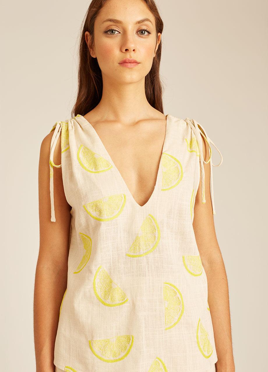 pepaloves LEMON EMB TOP Oferta exclusiva